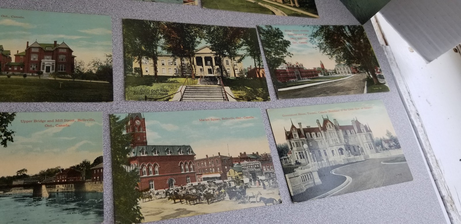 1900s James Shurie Chemist & Druggist Ontario Canada 15-Postcards & Envelope Up3