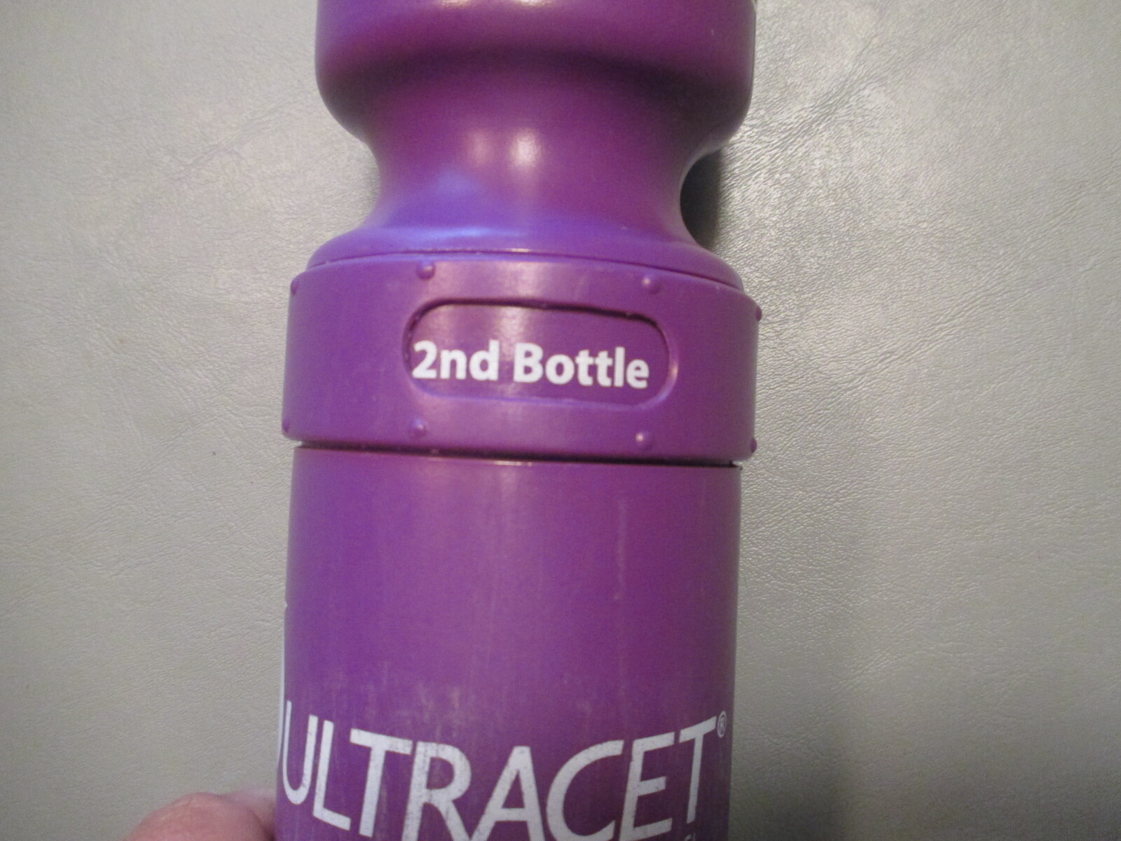 Ultracet Drug Rep Purple Plastic Water Bottle