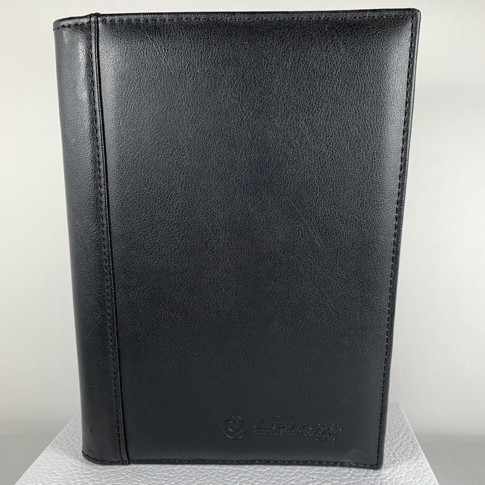 Drug Rep Pharmaceutical Promo Advertising Lipitor Black Notebook With Pen 6×8.25