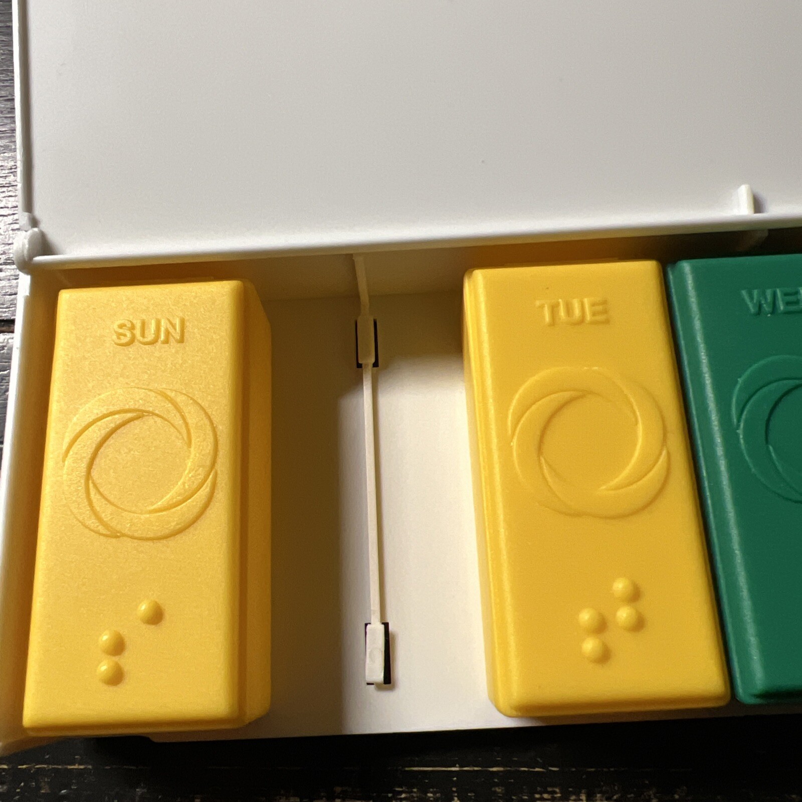 Rozerem Ramelteon Drug Rep Pharmaceutical Promo Advertising Pill Case Braille