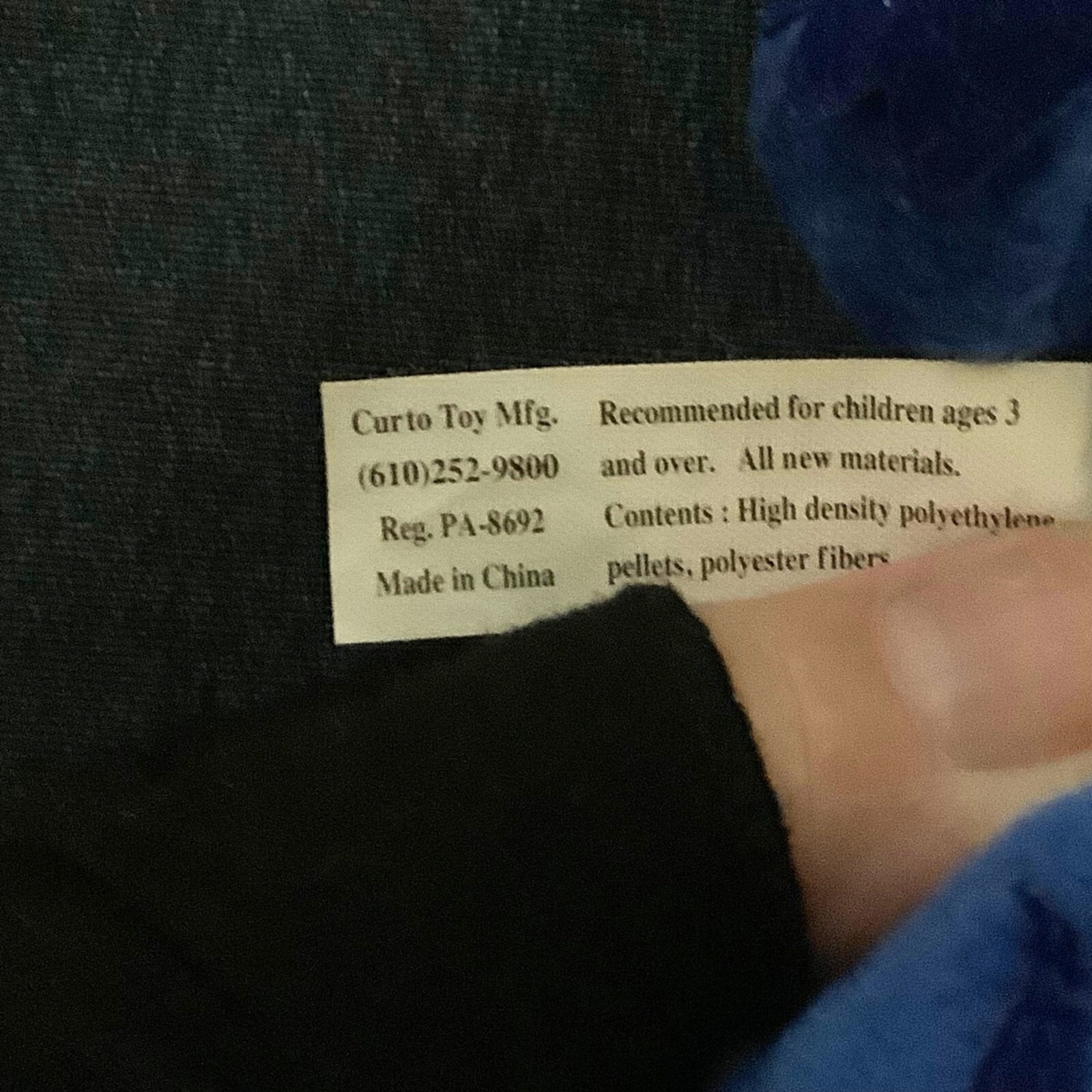 Protonix Gerdie Plush Bean Bag Promotional Pharmaceutical Drug Advertising 6″