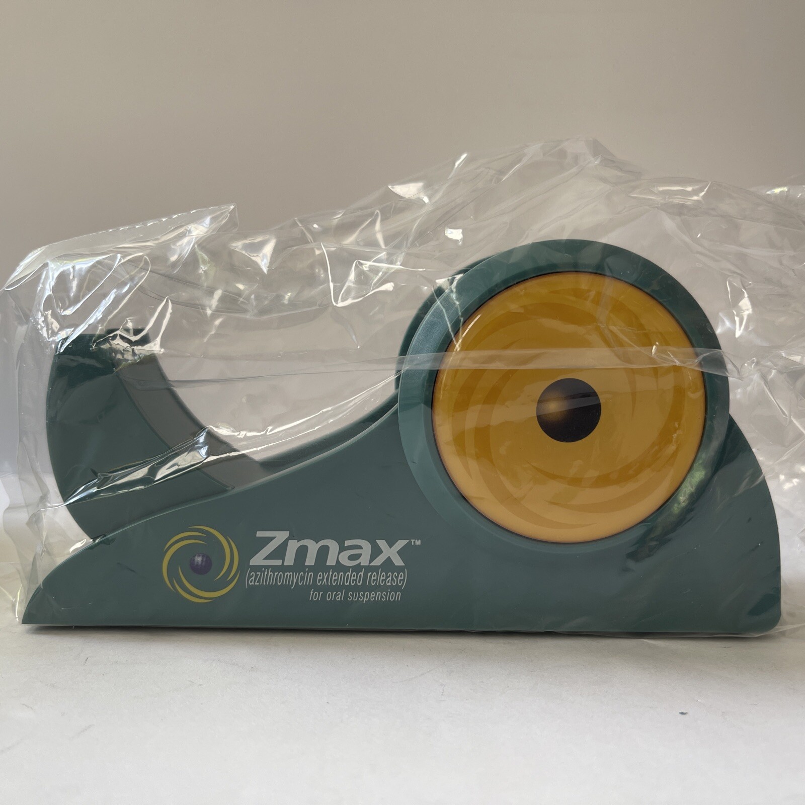 Drug Rep Item (Zmax) Desk Tape Dispenser New in Box. Pharmaceutical Promotion