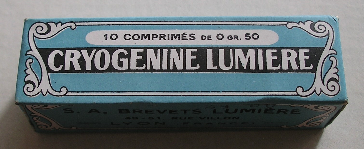 CRYOGENINE LUMIERE *COLLECTABLE ANTIQUE VINTAGE FRENCH MEDICINE*
