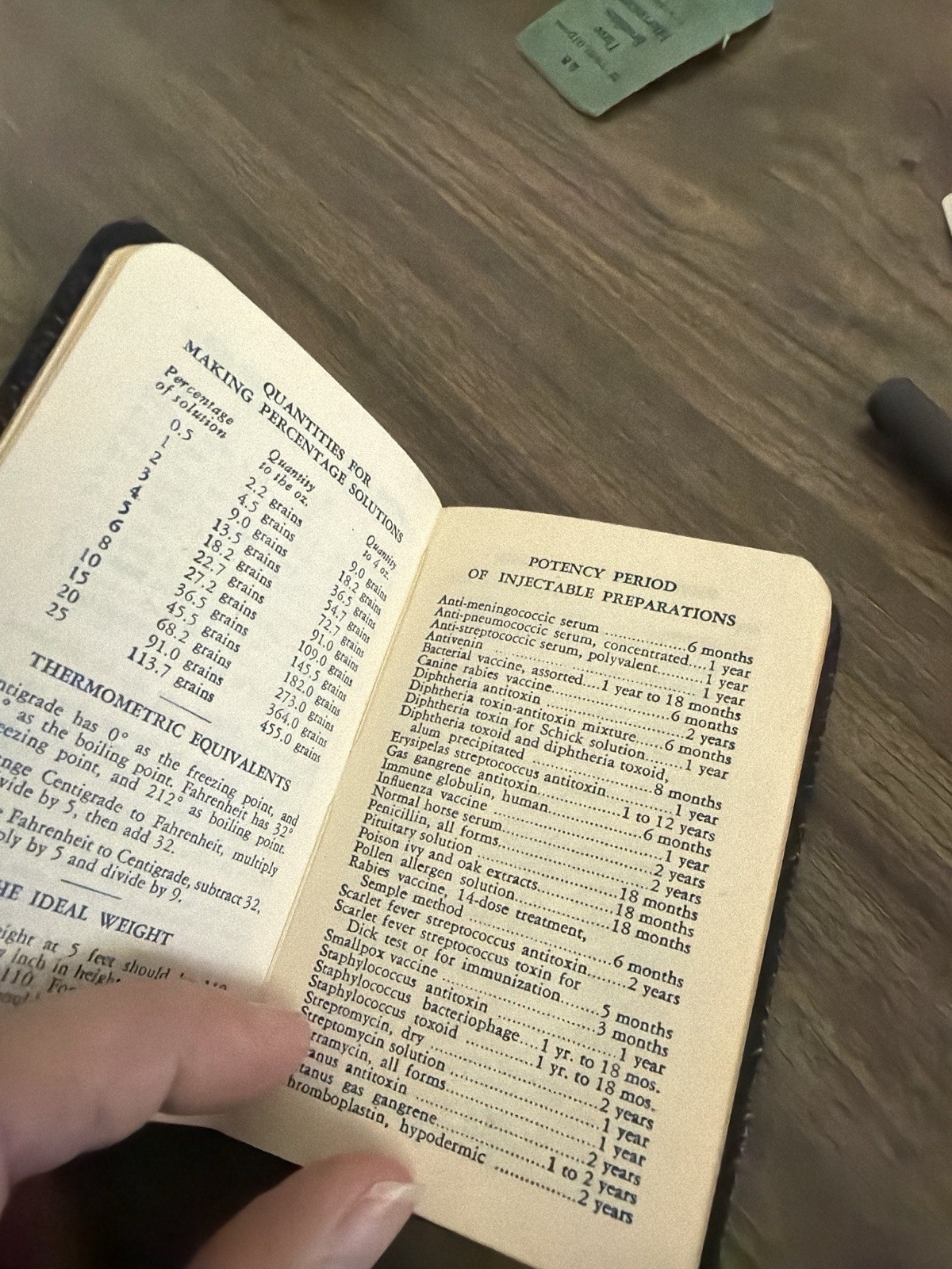 Vintage Ex-Lax Pharmacist Pocket Notebook 1952 Medical Advertising Book Ephemera