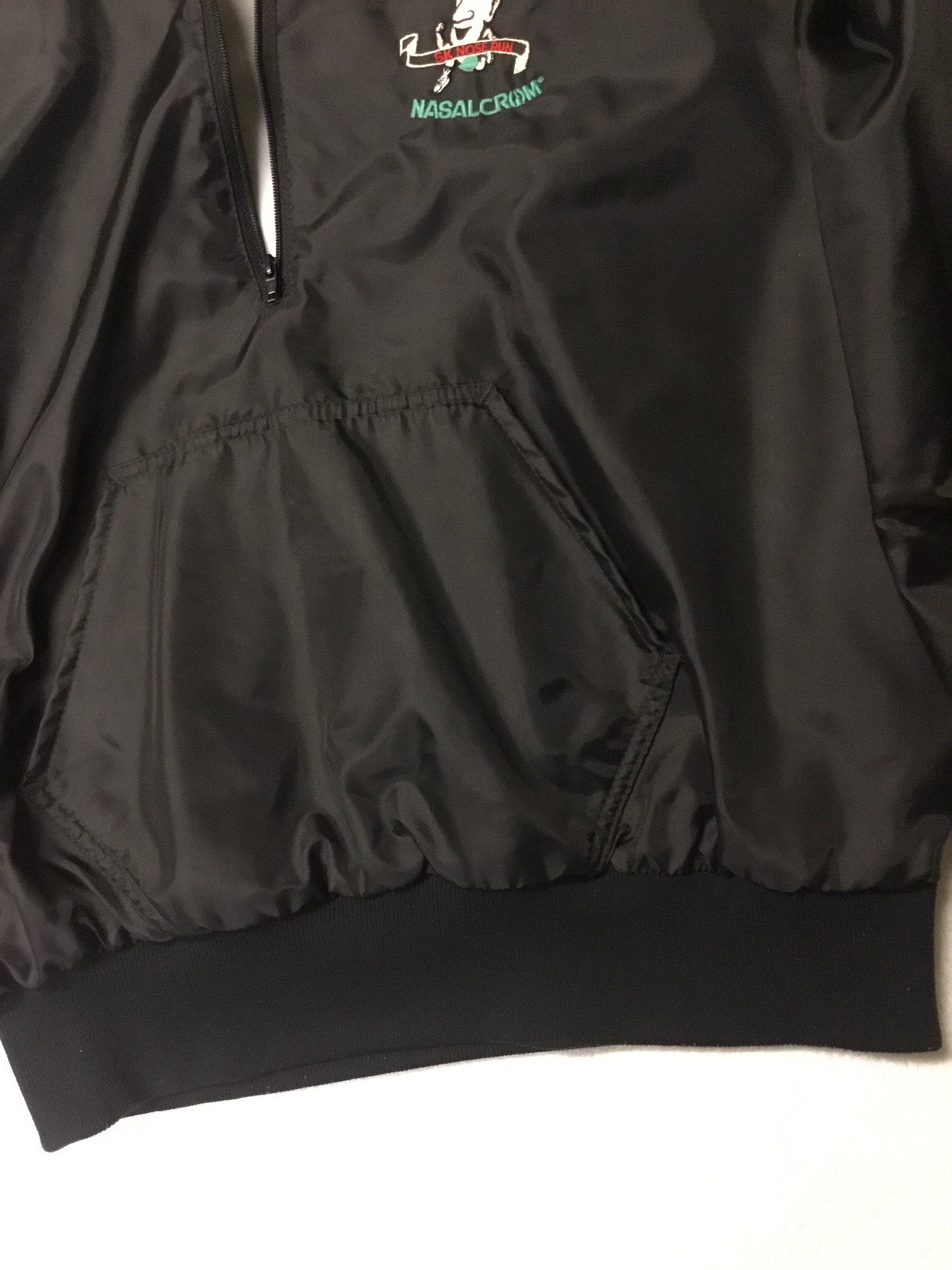 DRUG REP ITEM NASAL CROM JACKET WITH HOOD HTF USED