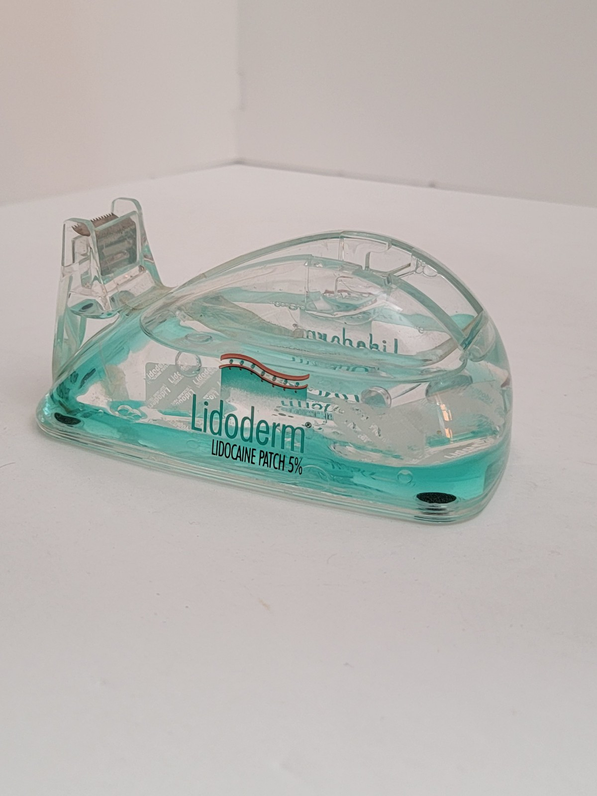 Drug Rep liquid tape dispenser Lidoderm pharmaceutical collectibles rare