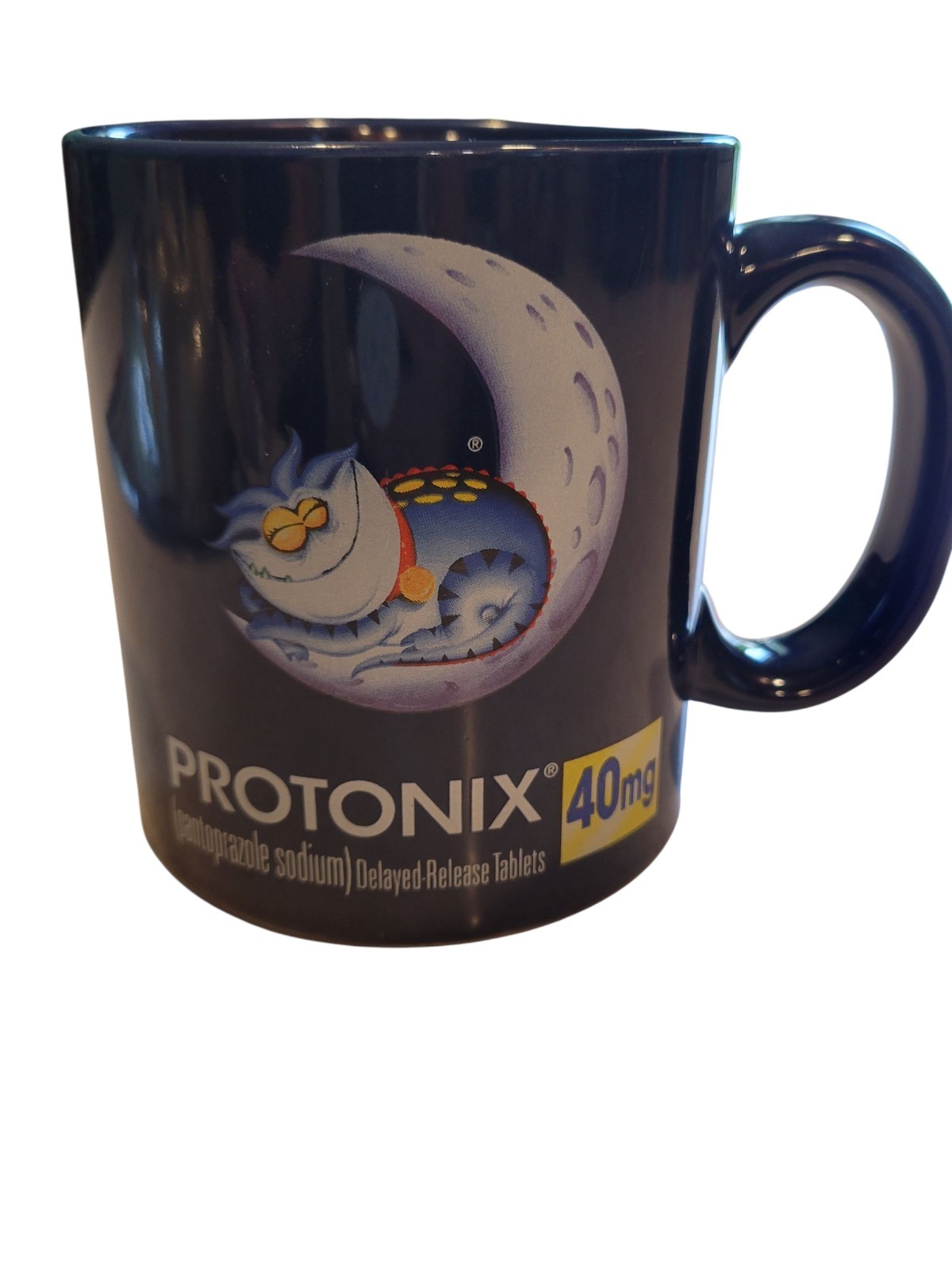 Protonix Medical Pharmaceutical Mug Advertising Promotional Large Sleeping READ