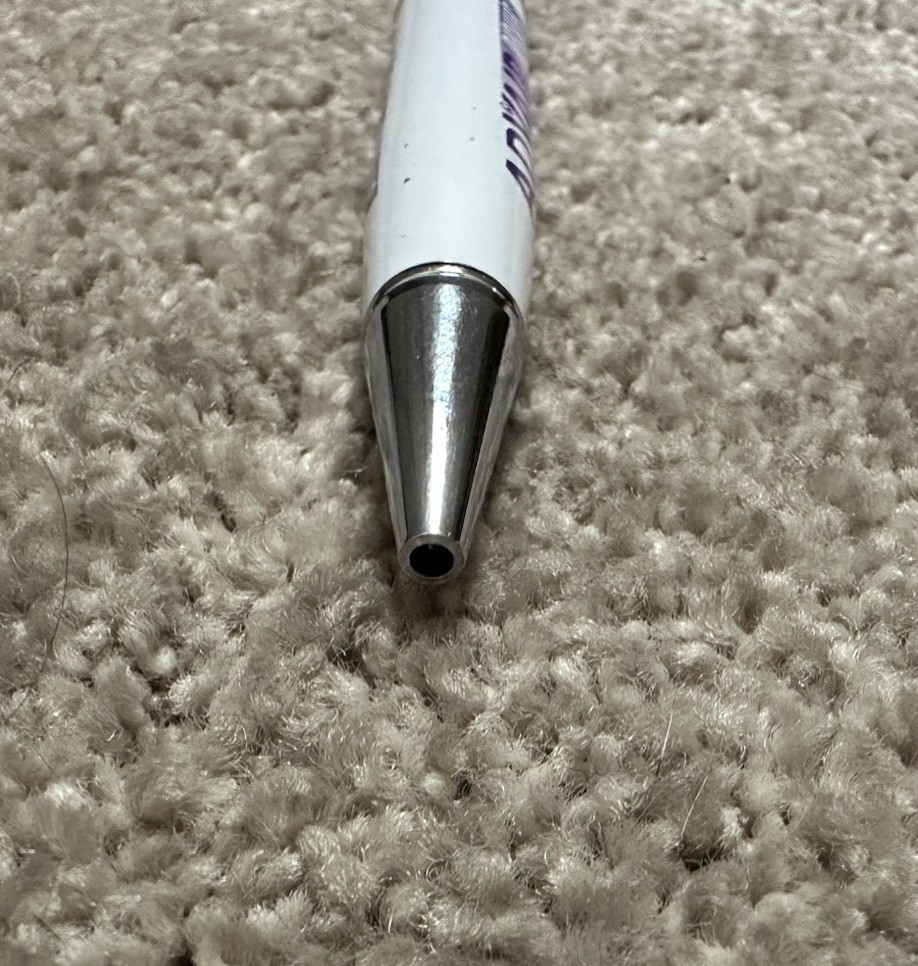 Vintage Advair Pen Drug Rep Advertising Metal Floaty Pen – Works