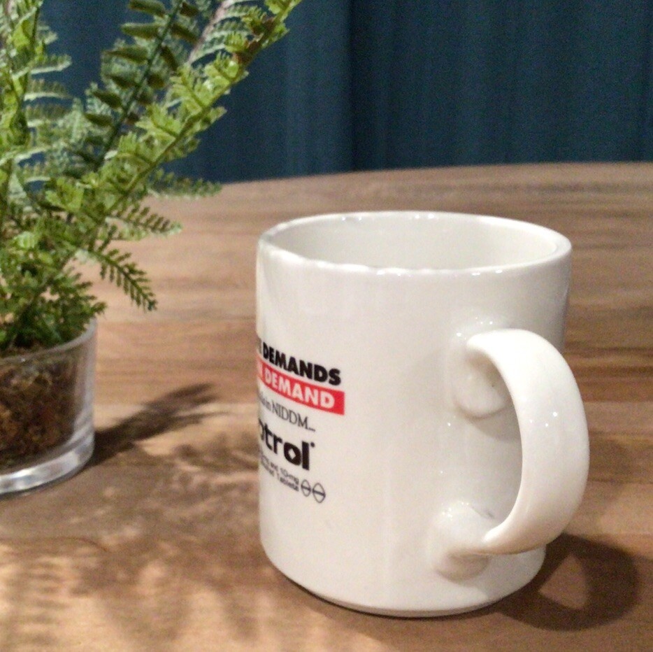 GLUCOTROL Coffee Mug Cup – Advertising Pharma Drug Rep Pharmaceutical glipizide