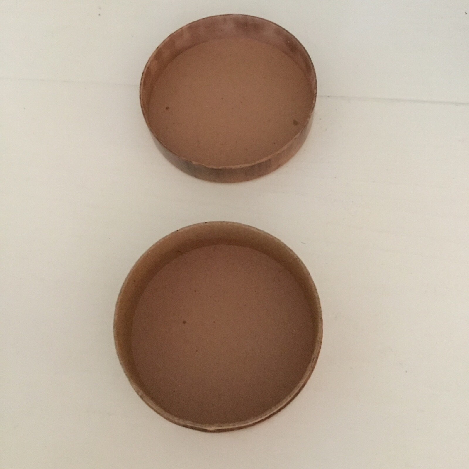 Antique Vintage FRENCH Pharmacie Cardboard Container Jean ANINAT 2 3/4” Round