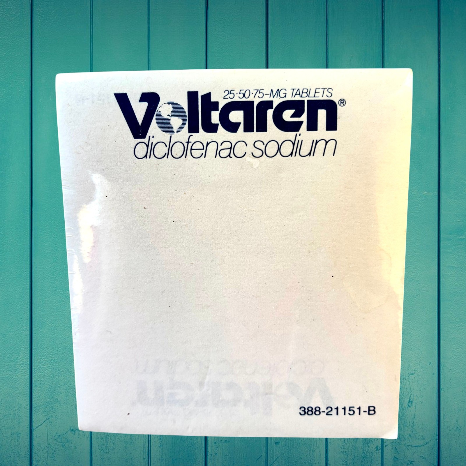 Pharmaceutical Drug Rep Voltaren Post-it Note Pad New