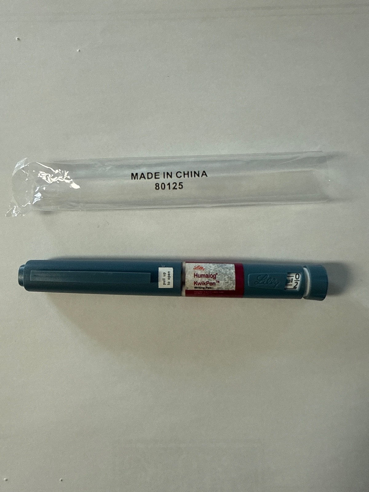 RARE vintage Humalog KwikPen Writing Pen Pharmacutial Collectors item