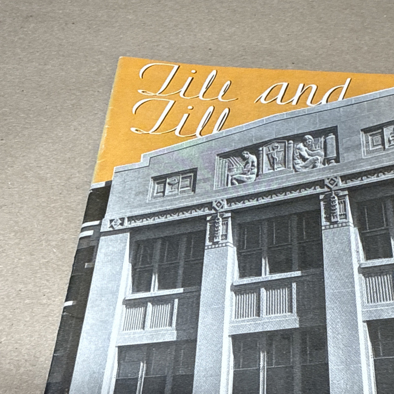 Tile And Till Magazine Eli Lilly And Company March 1935 Indianapolis Indiana