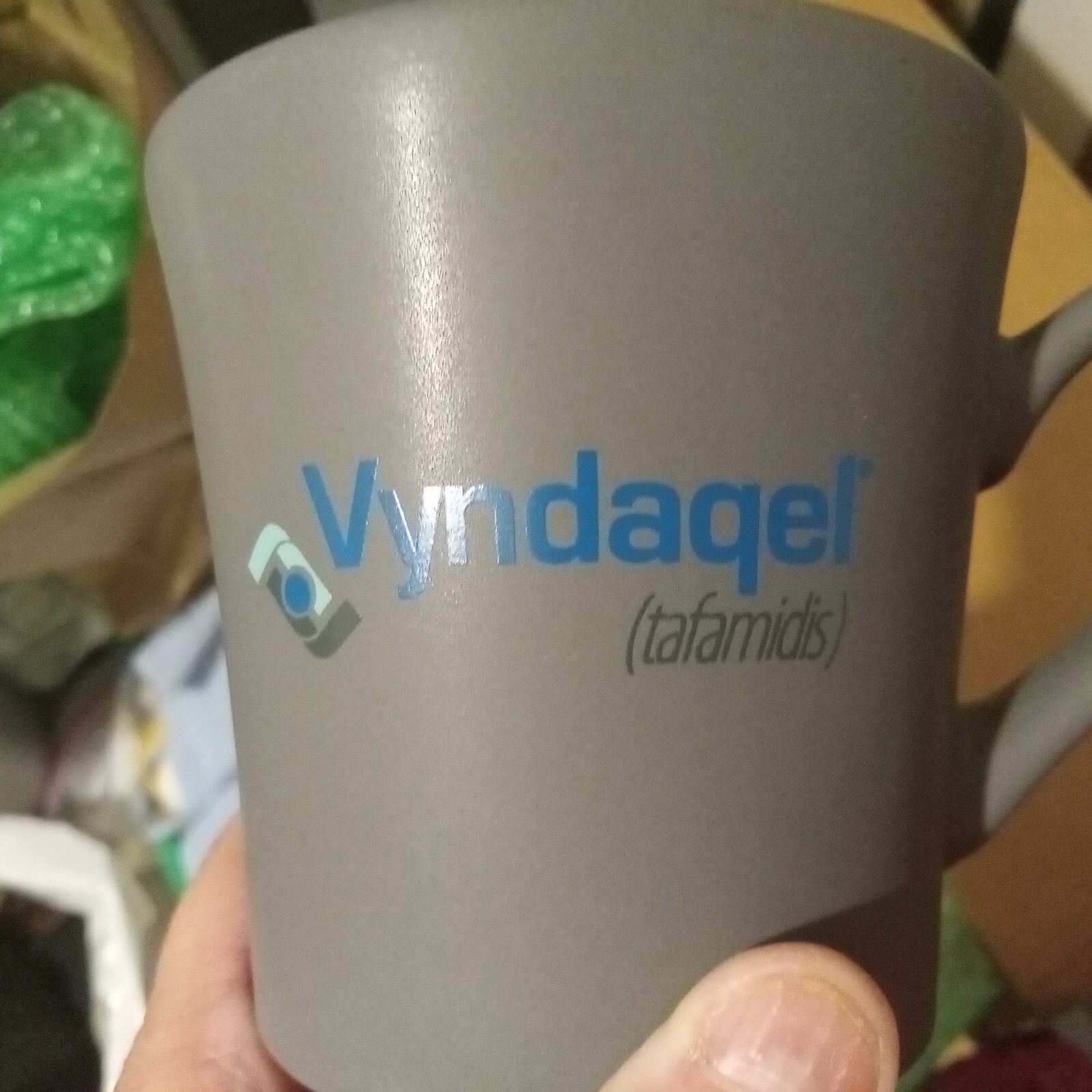 Vyndaqel Pharmaceutical Drug Coffee Mug Cup Cardiomyopathy Heart Medicine RARE