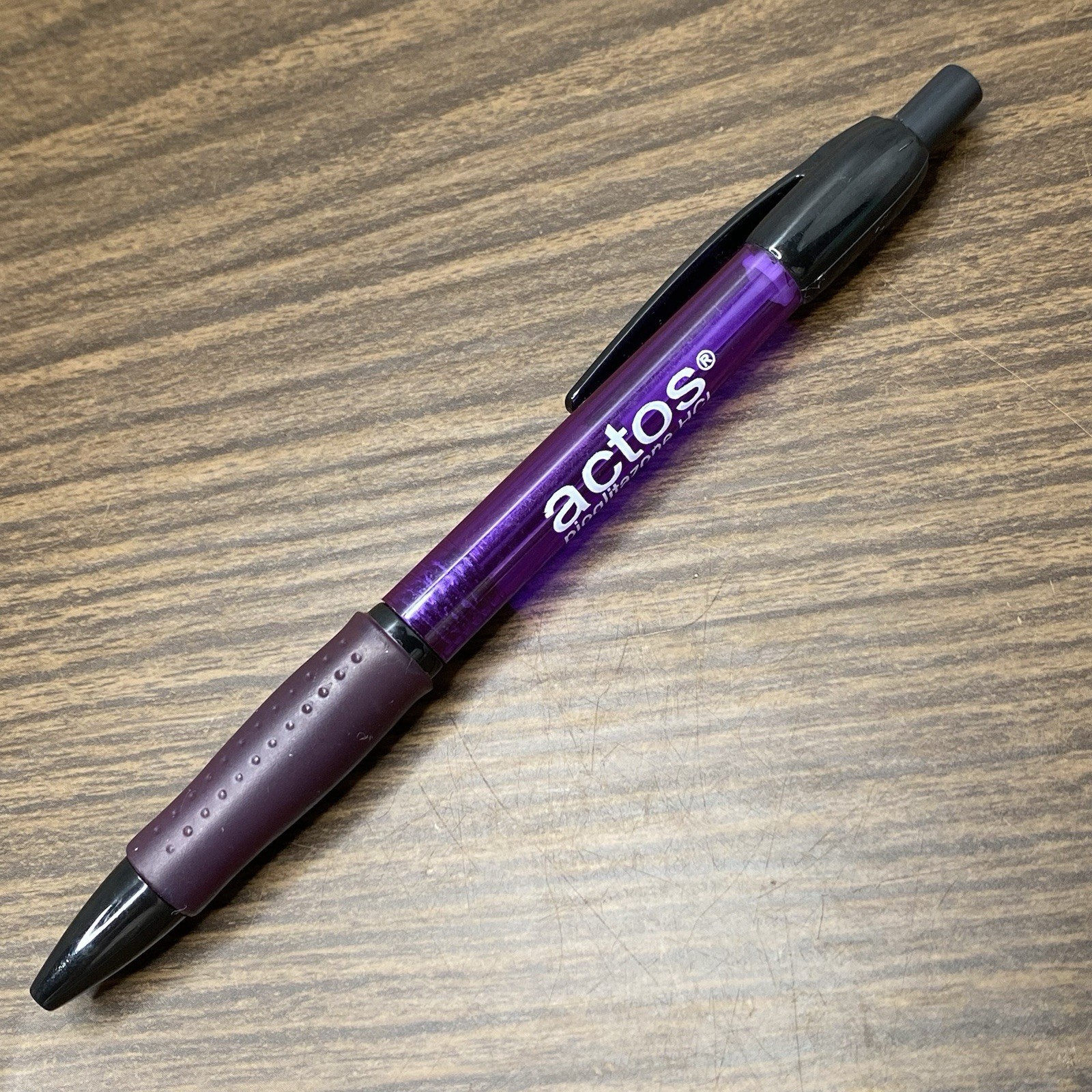 VTG Pharmaceutical Advertising ACTOS Pioglitazone HCI RX Drug Rep Click Pen