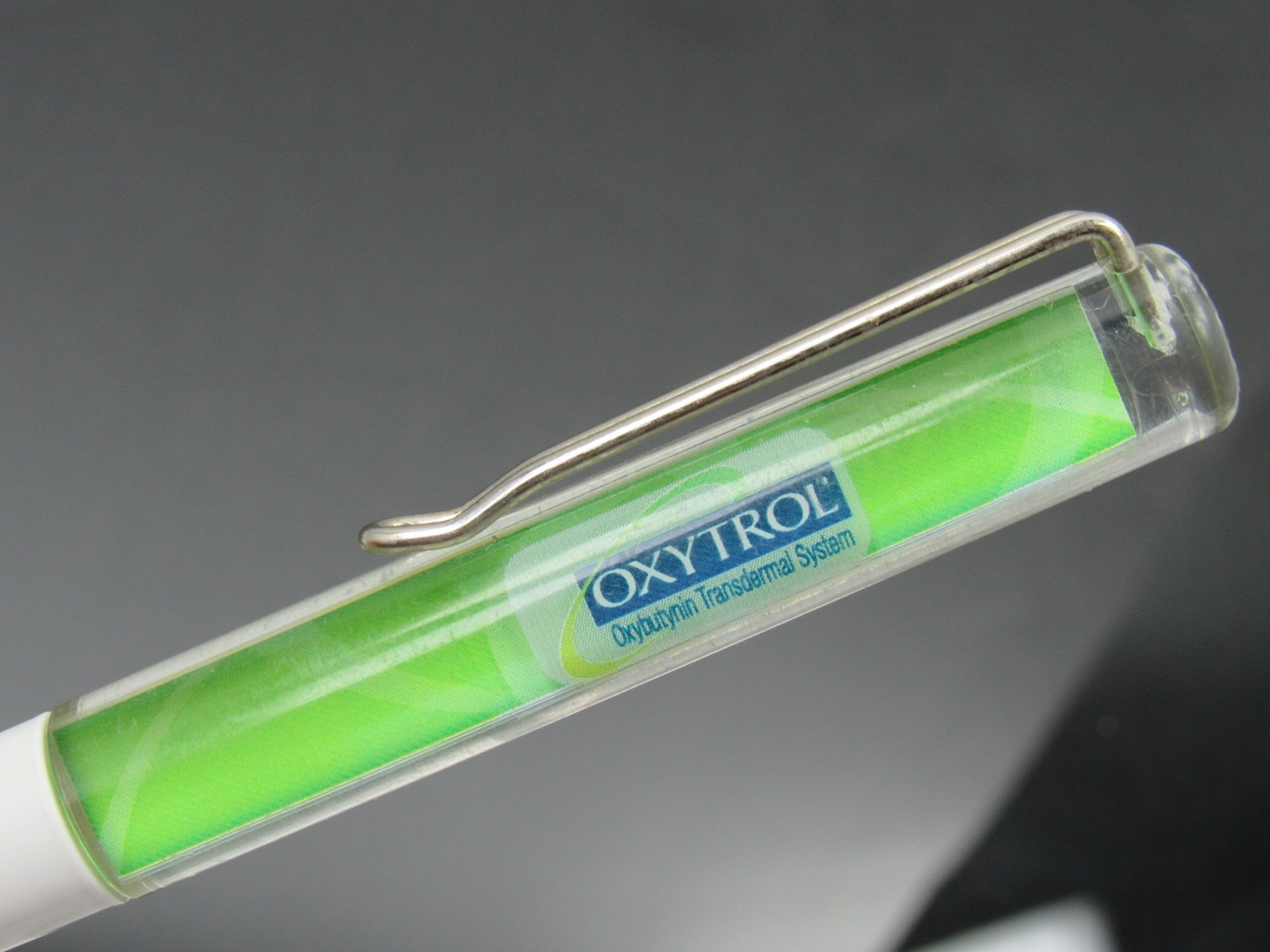 Oxytrol Floaty Floating Patch PEN Drug Rep Pharmaceutical Promo Advertising RARE
