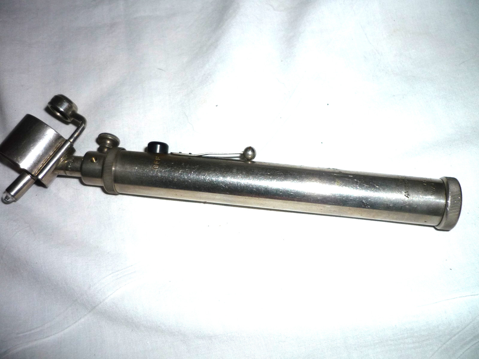 vintage wappler company pen light otoscope