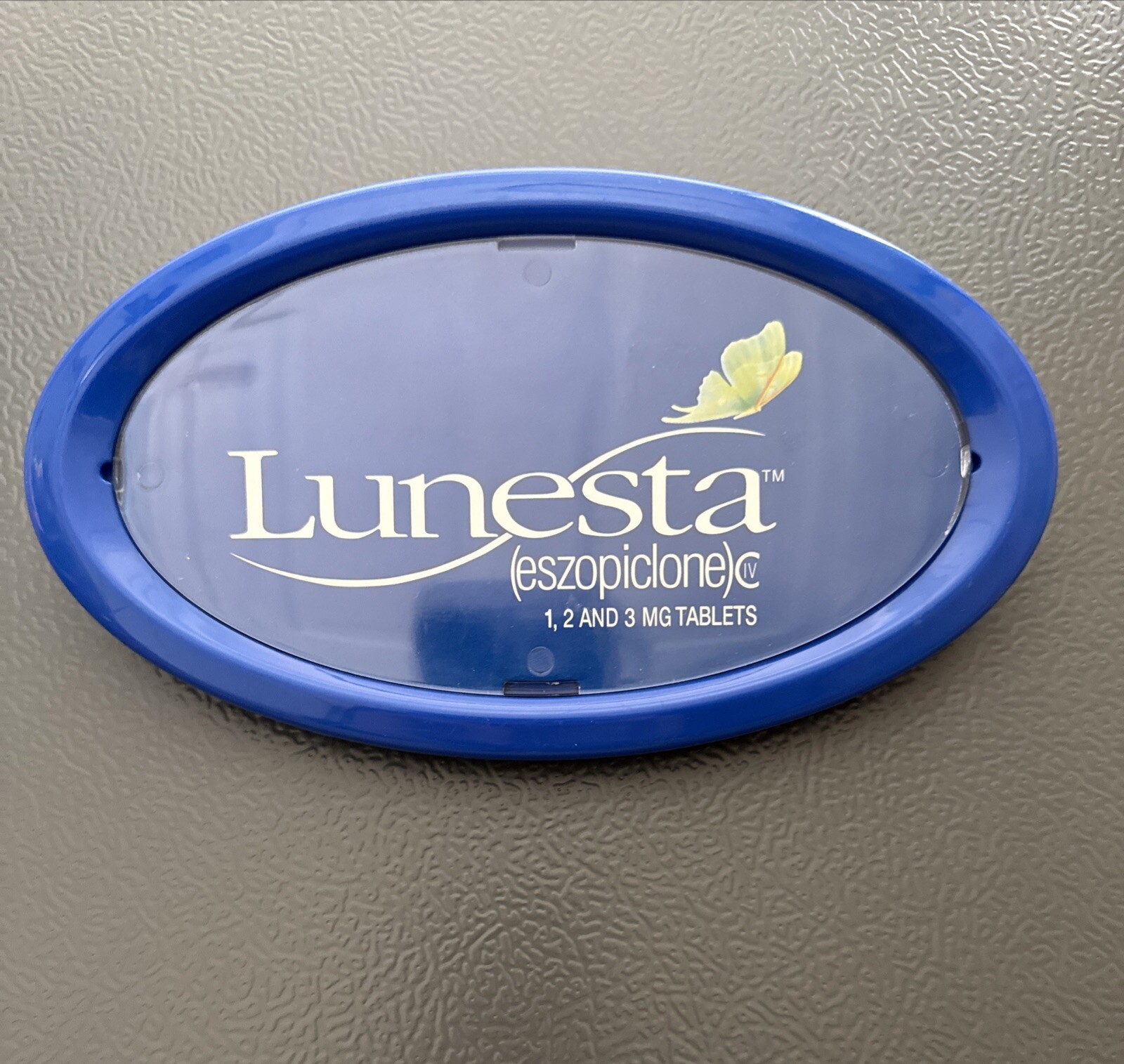 Lunesta Pharmacy Display Large Refrigerator Magnetic Clip Pharmaceutical Promo