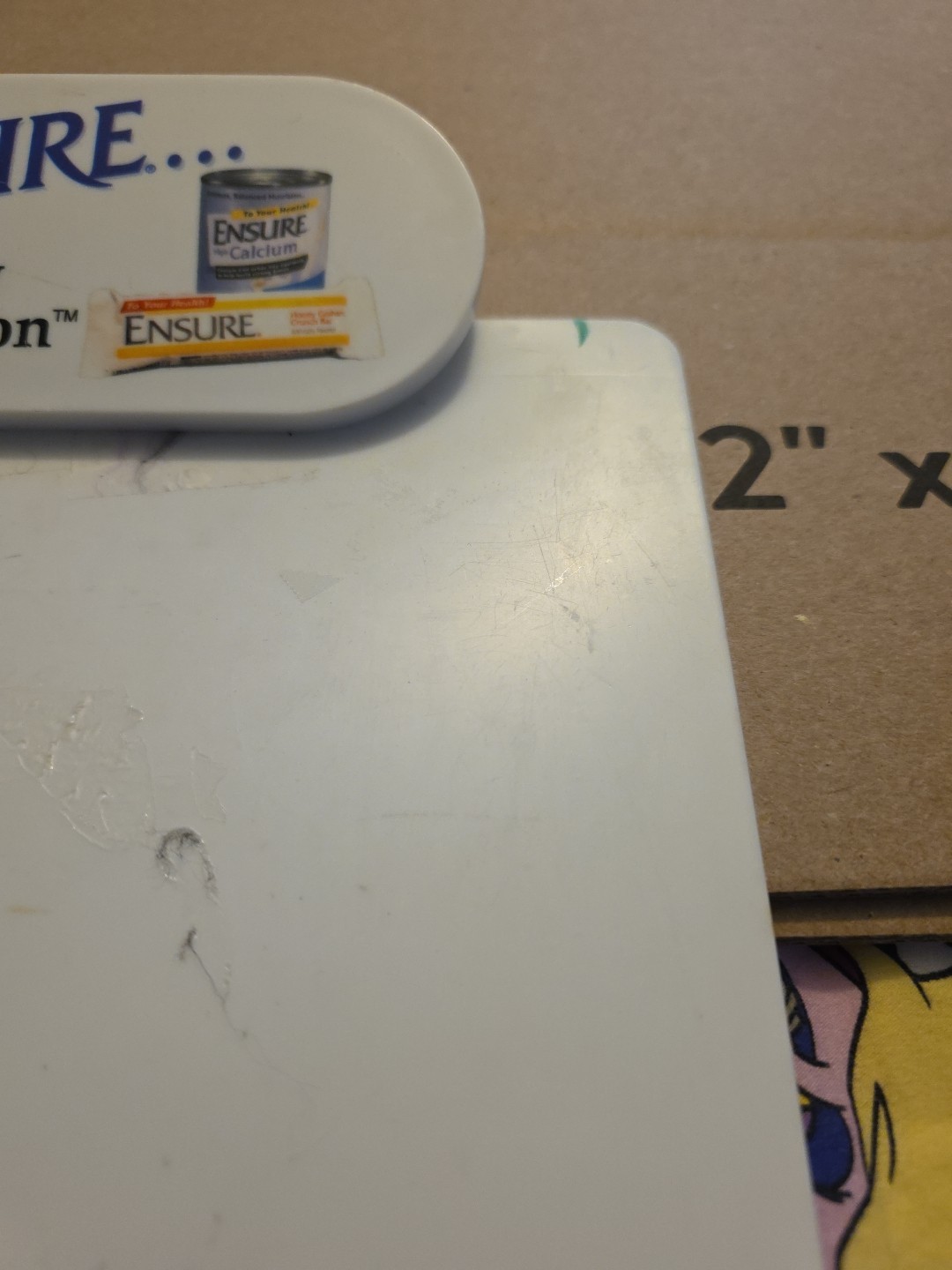 Ensure Clip Board Drug Rep Promo 2000s, See Pics