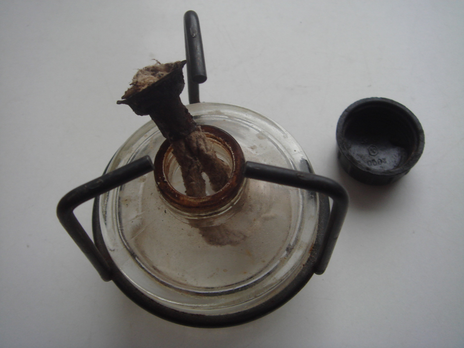 Soviet Vintage laboratory spirit glass lamp