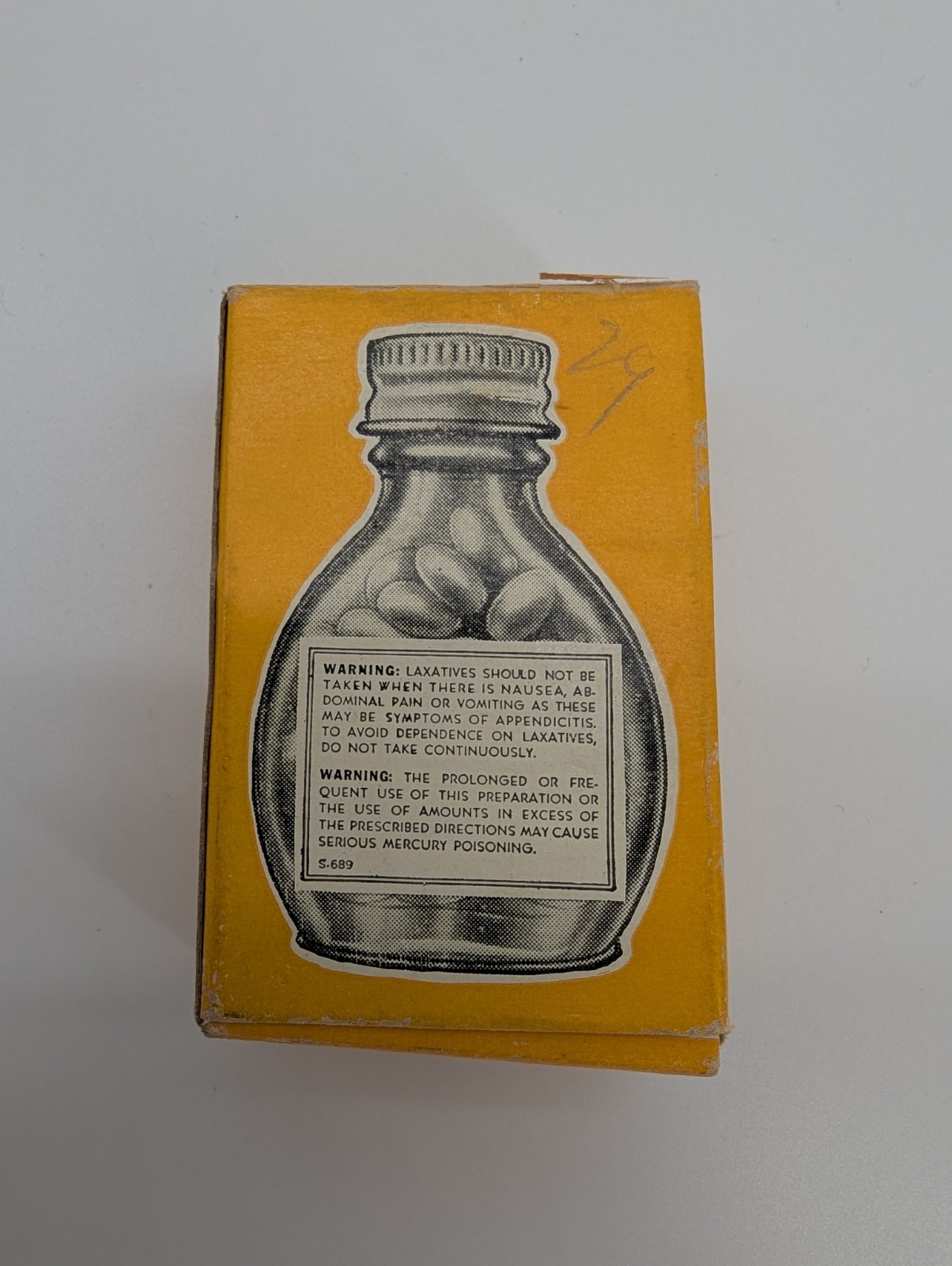 Chamberlains Tablets Apothecary Museum Grade 1940s Vtg