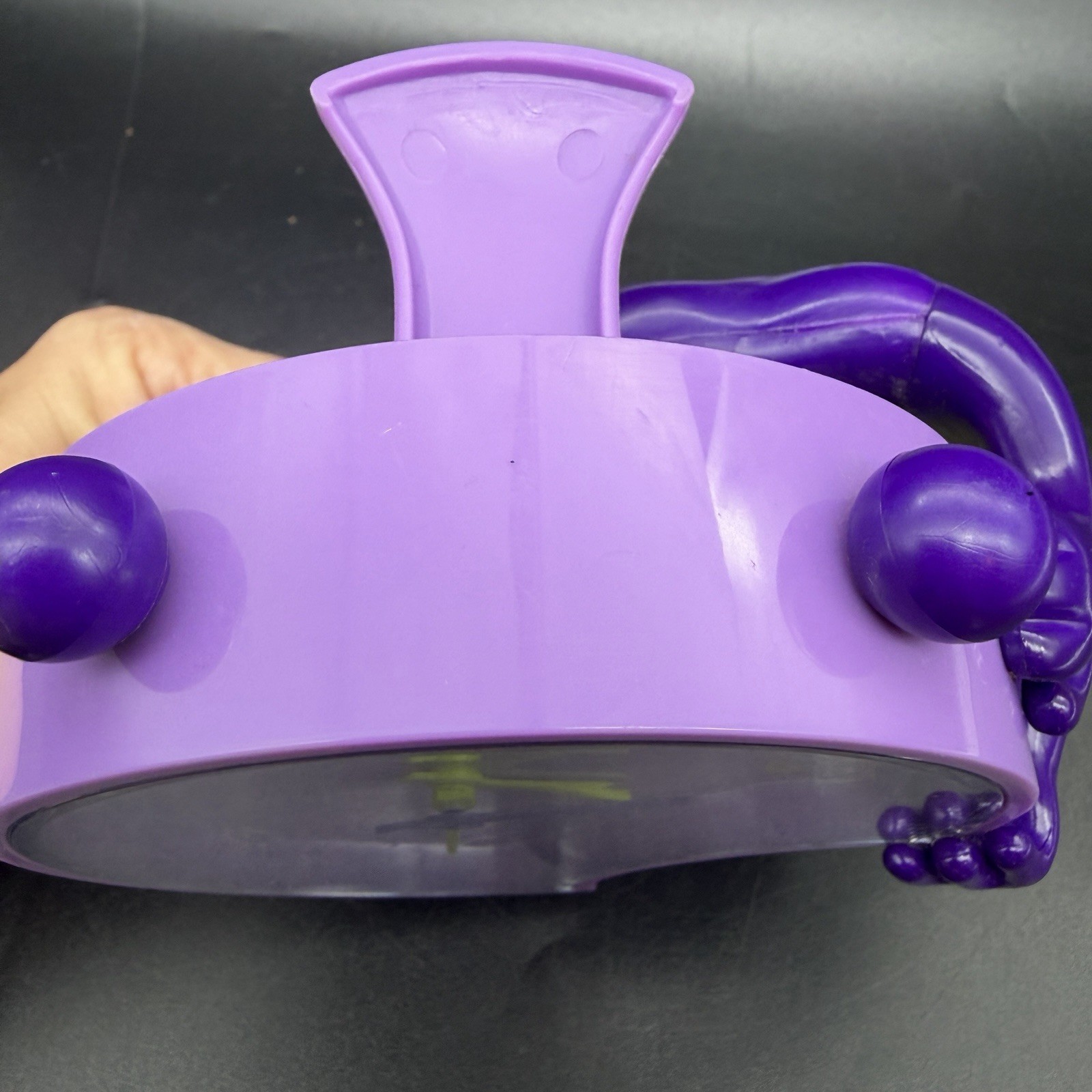 Zyrtec Pharmaceutical Advertising Alarm Clock With Purple Gorilla~ Works Good~