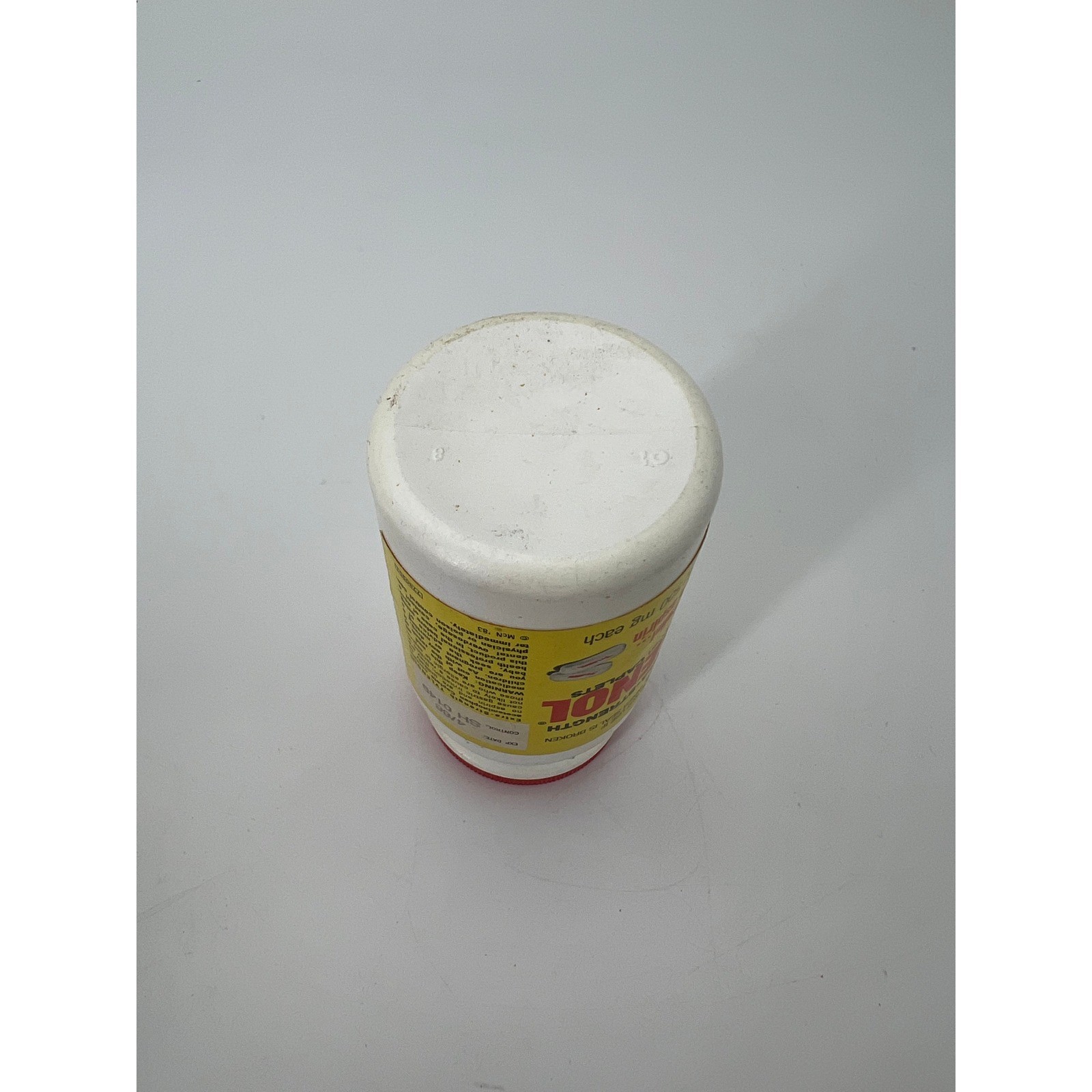 Vintage 1980s Extra Strength Tylenol Bottle Medical Pharmacy Display 1986 Prop