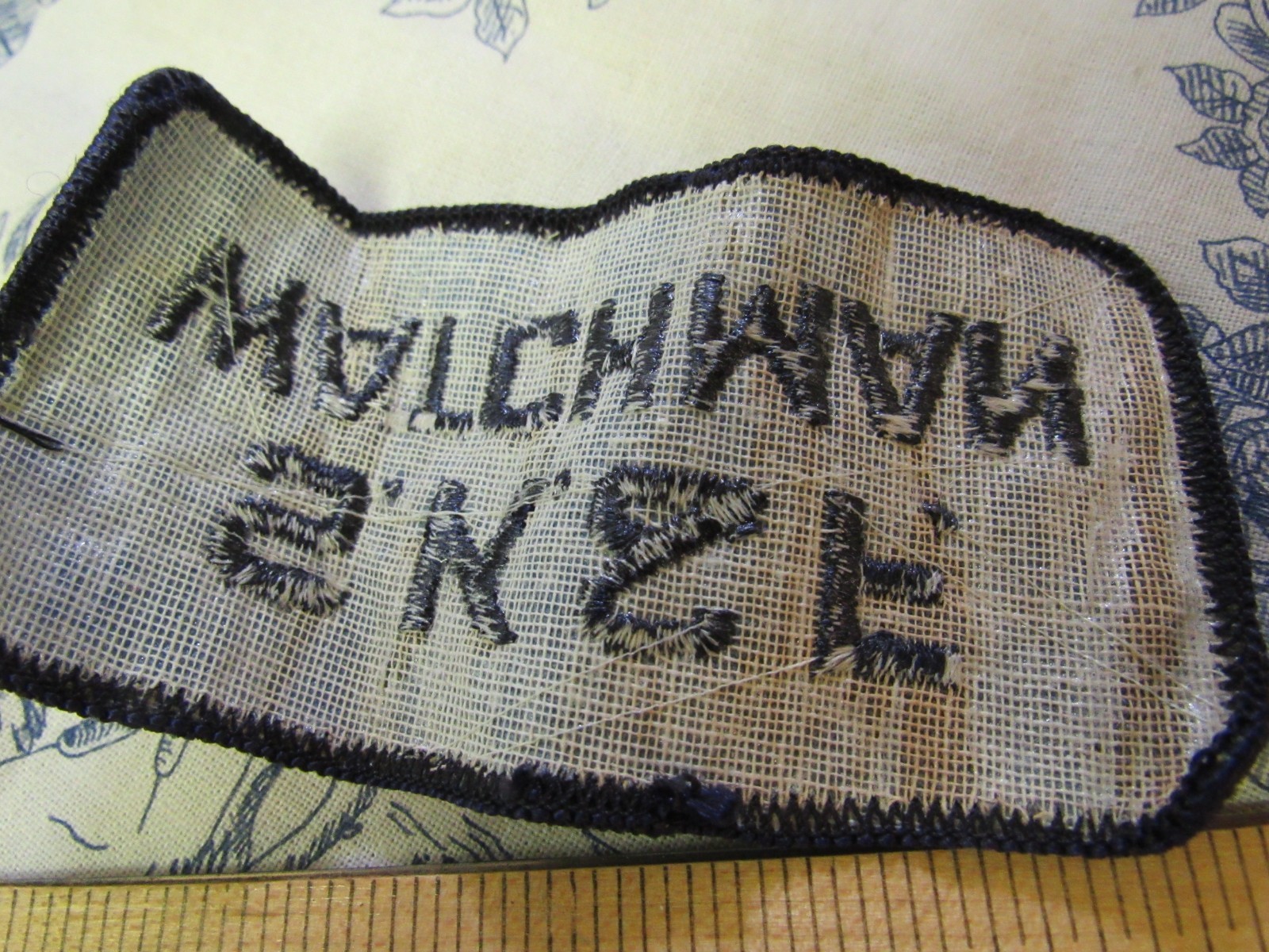 “Smith, Kline & French Pharma Company (S.K.& F.) Watchman” Embroidered Patch