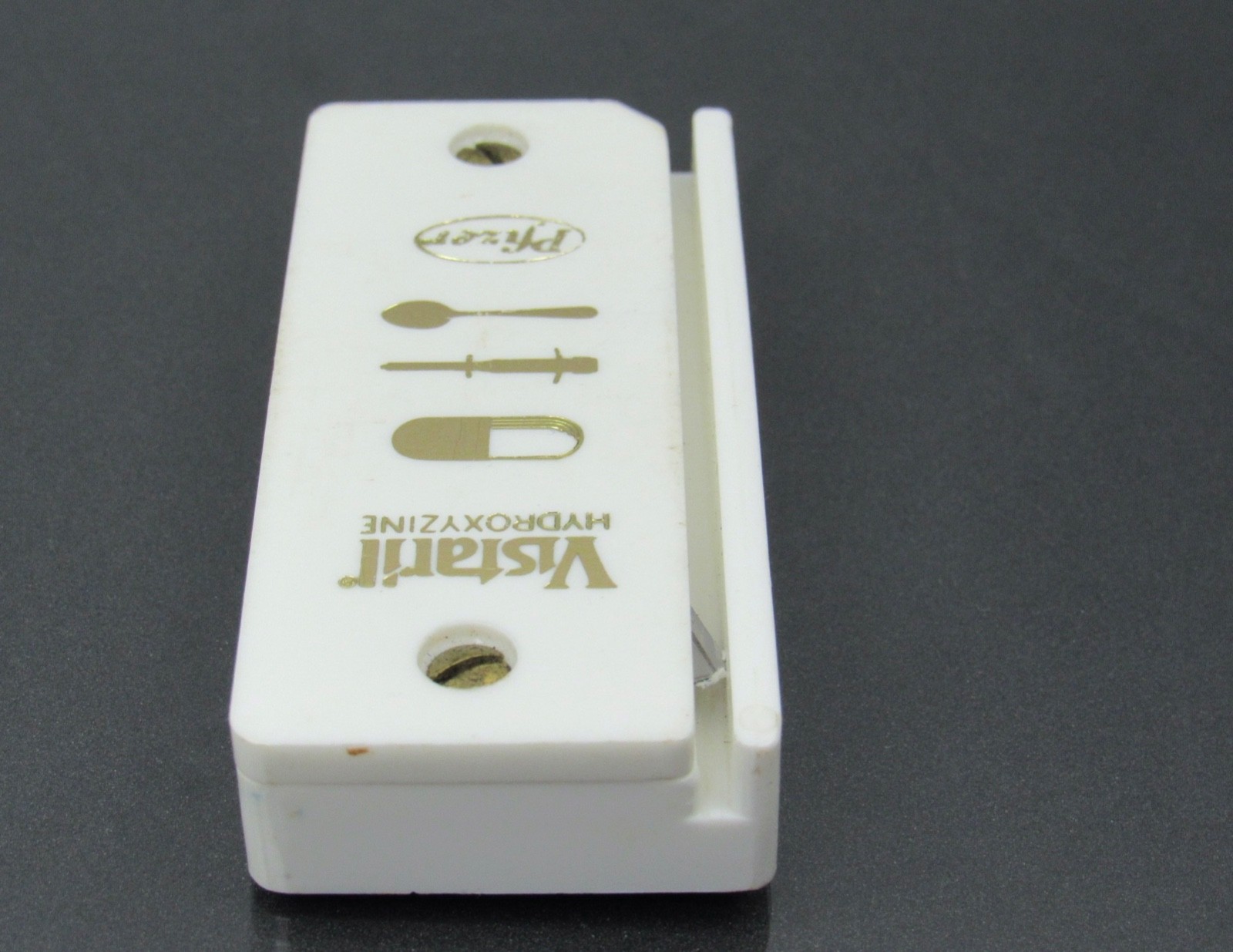 Rare Pfizer Vistaril Letter Opener Drug Rep Pharmaceutical Promo Advertising
