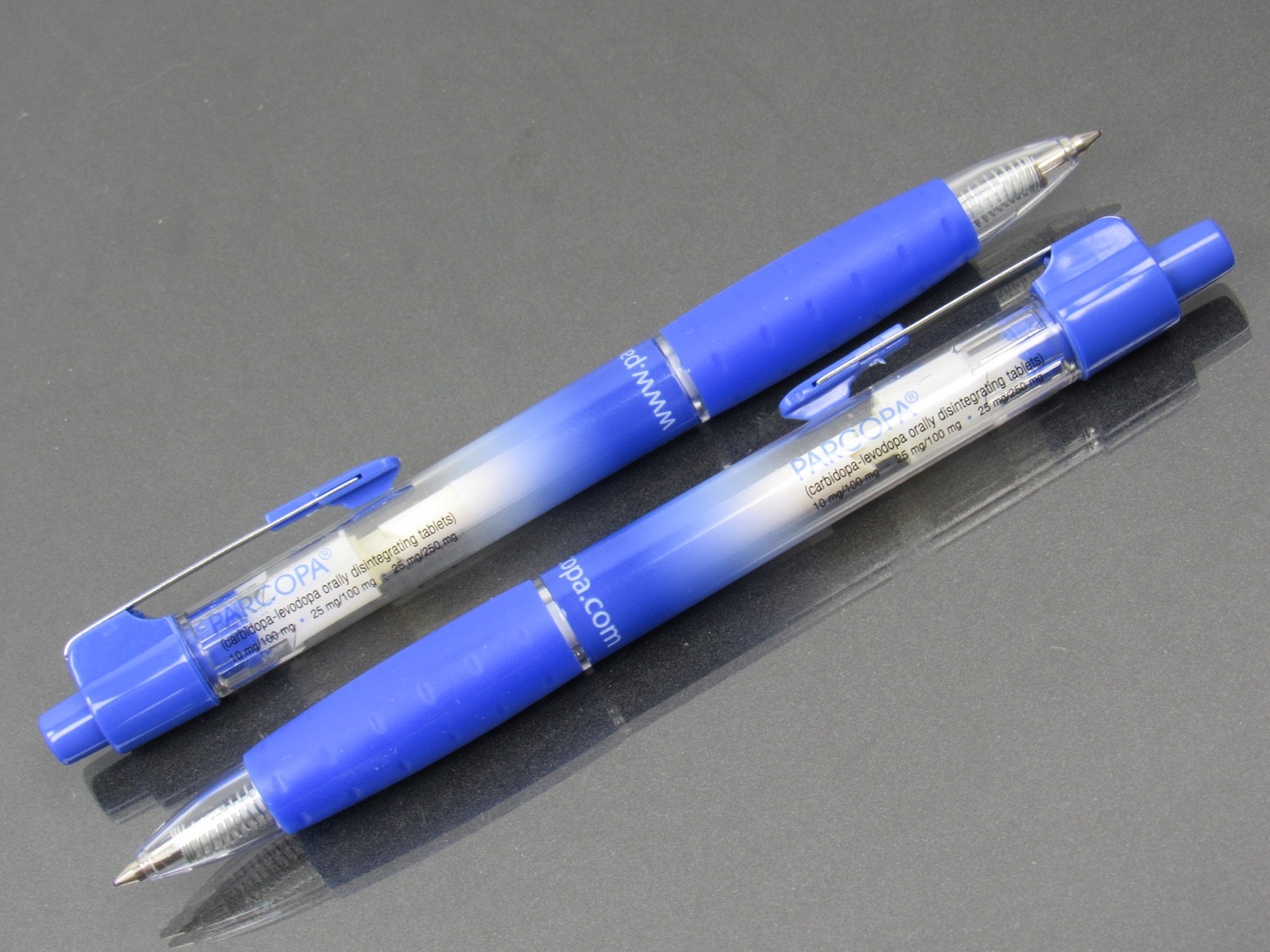 Parcopa Carbidopa-Levodopa PENS Drug Rep Pharmaceutical Promo Advertising Lot x2
