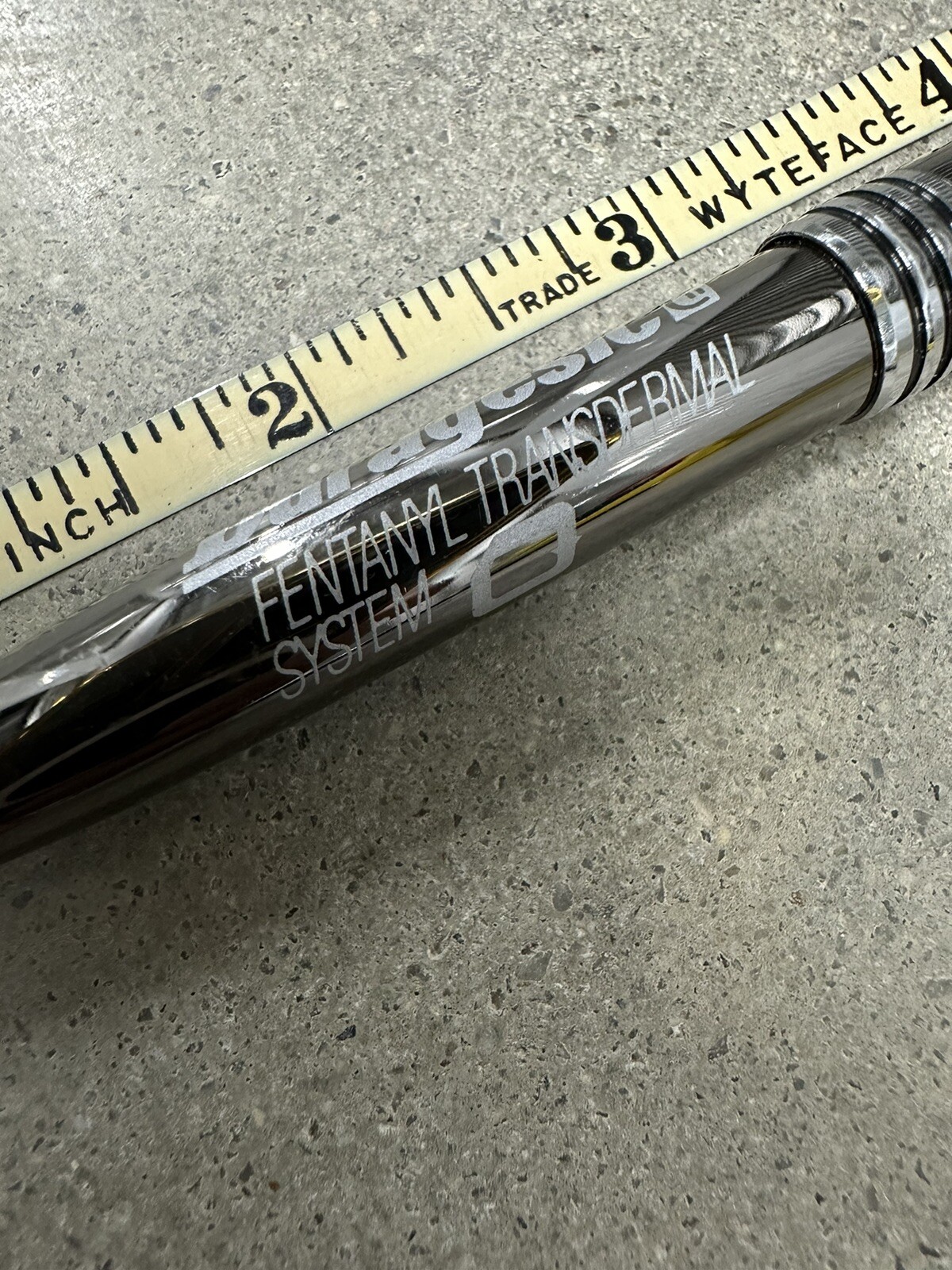 Duragesic FENTANYL Transdermal System Class 2 Narcotic Pharma Promo Grey Pen