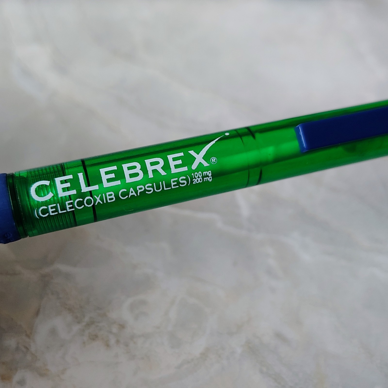 Lot Of 8 Celebrex Plastic Metal Pharmaceutical Drug Rep Promo Advertising Pens