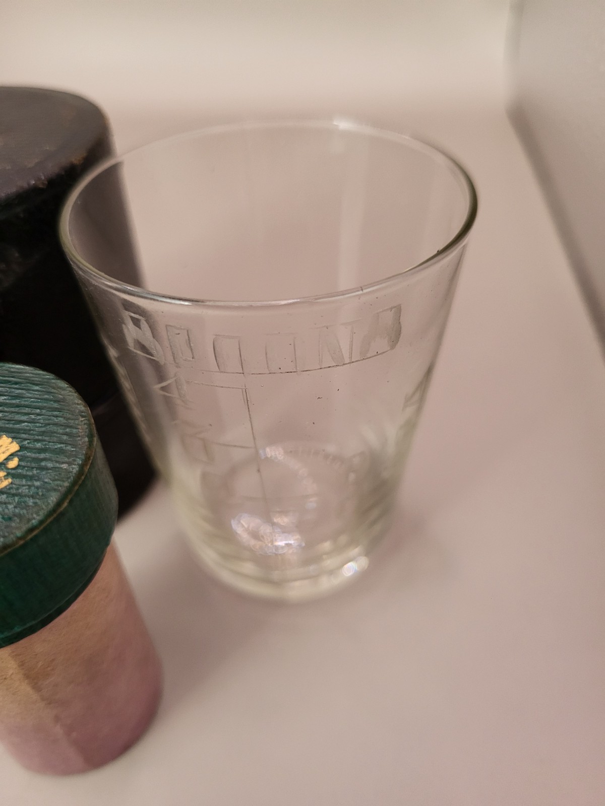 Antique Measuring Glasses & Cases. Refxad