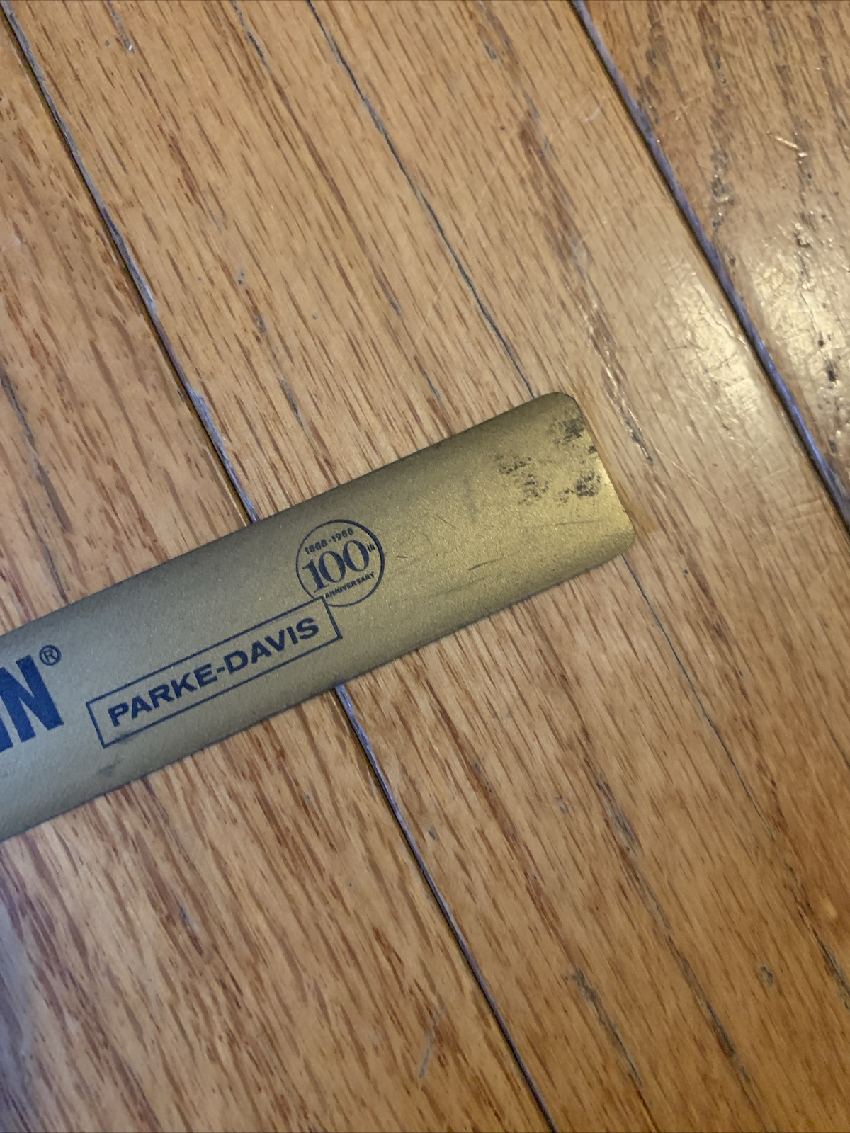 VINTAGE ‘CHLOROMYCETIN ANTIBIOTIC 12 INCH ADVERTISING RULER – TAPE MEASURE
