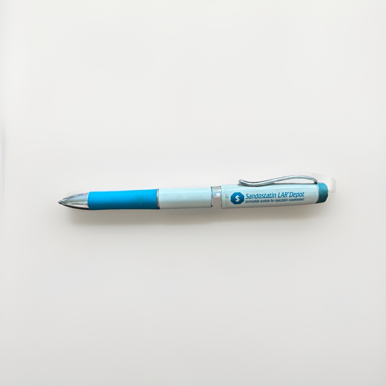 Sandostatin LAR Depot Pharmaceutical Writing Pen New Old Stock. Still Writes!!!