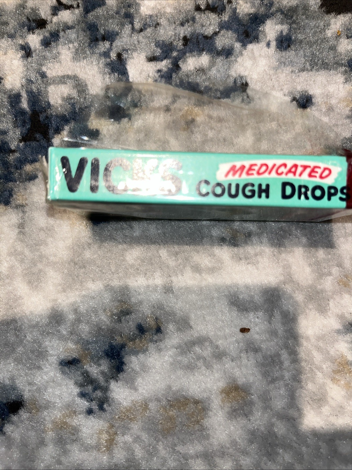 Vintage Box Of Vicks Medicated Cough Drops 1.2 Ounces In Original Packaging