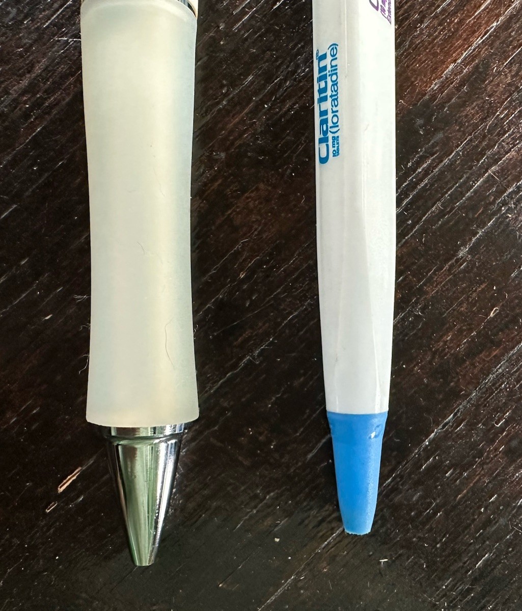 Vintage Claritin Drug Rep Advertising Pens – Lot Of 2