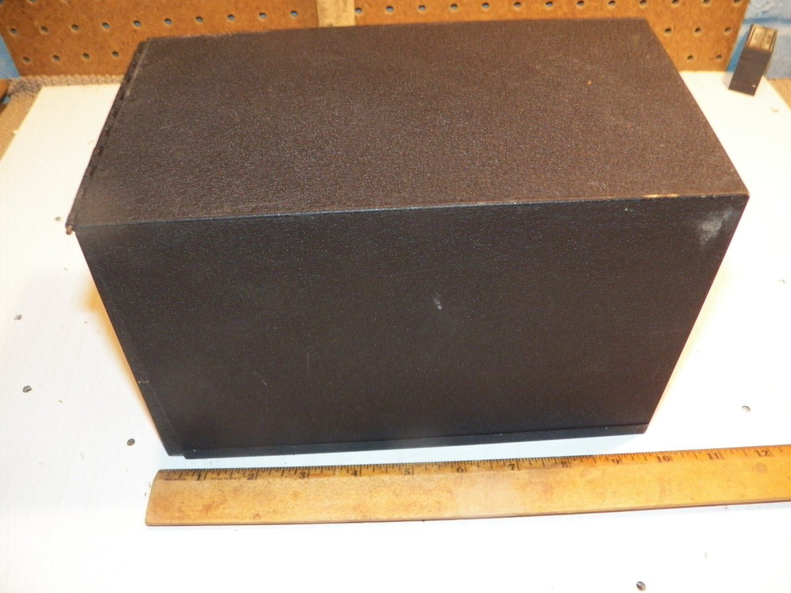 Vintage DRUGPAK Pharamacy Prescription Record Metal File Box