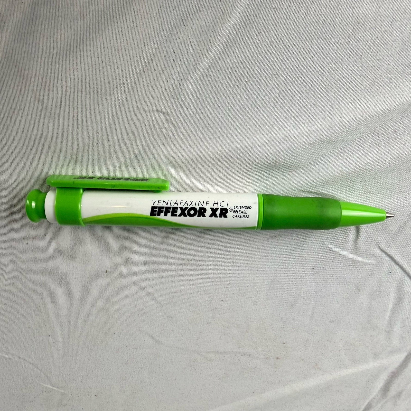 Venlafaxine HCI Effexor Pharma Drug Rep Pen Promotional- Working