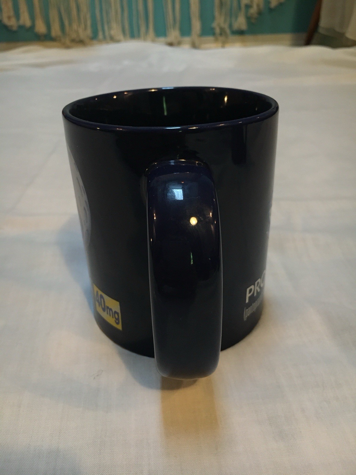 Protonix Pharmaceutical Drug Rep 12oz. Blue Mug