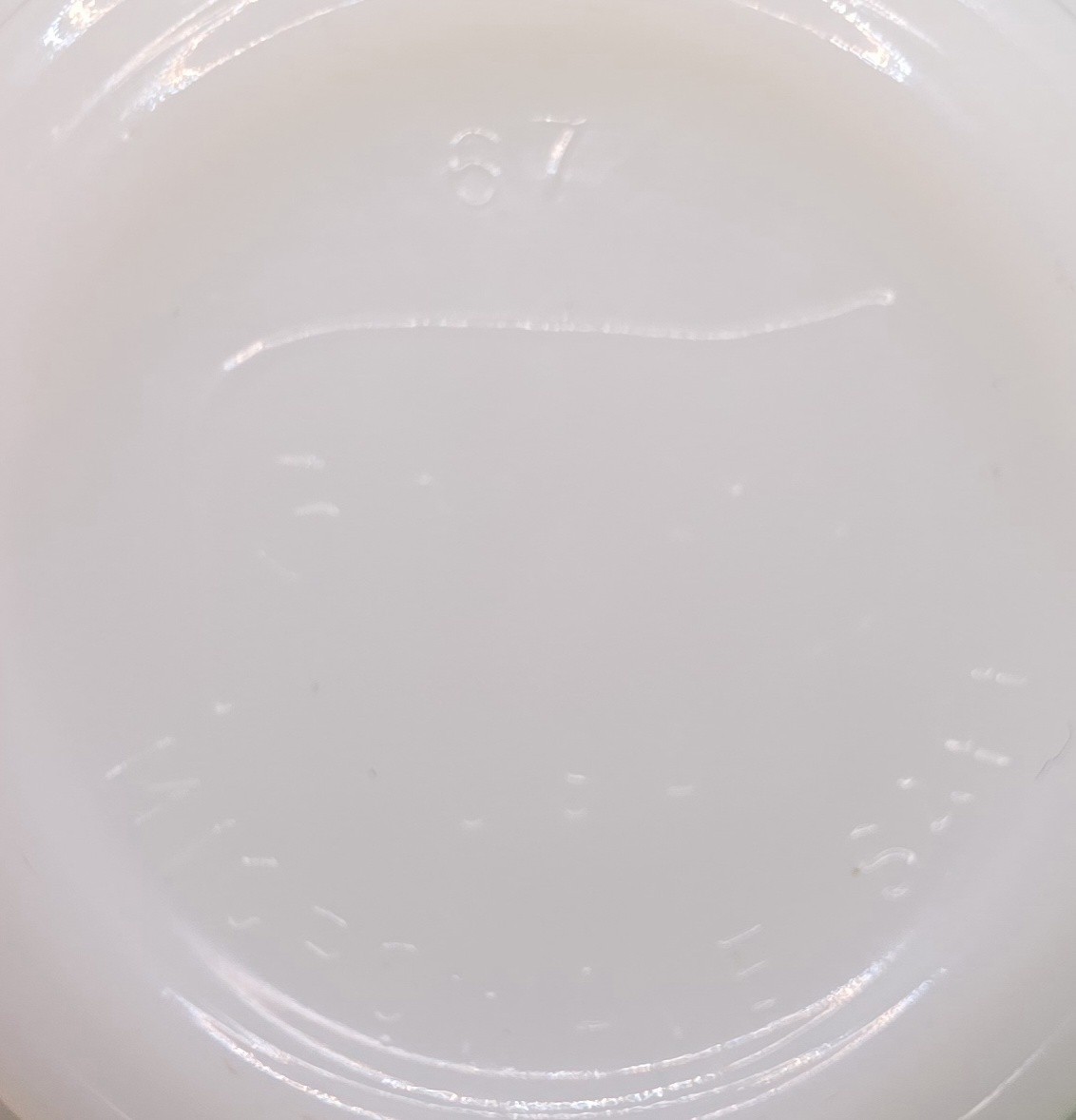 Vintage Pharmaceutical Milk Glass Mug Nitro-Bid Pavabid Marion Labs Glasbake