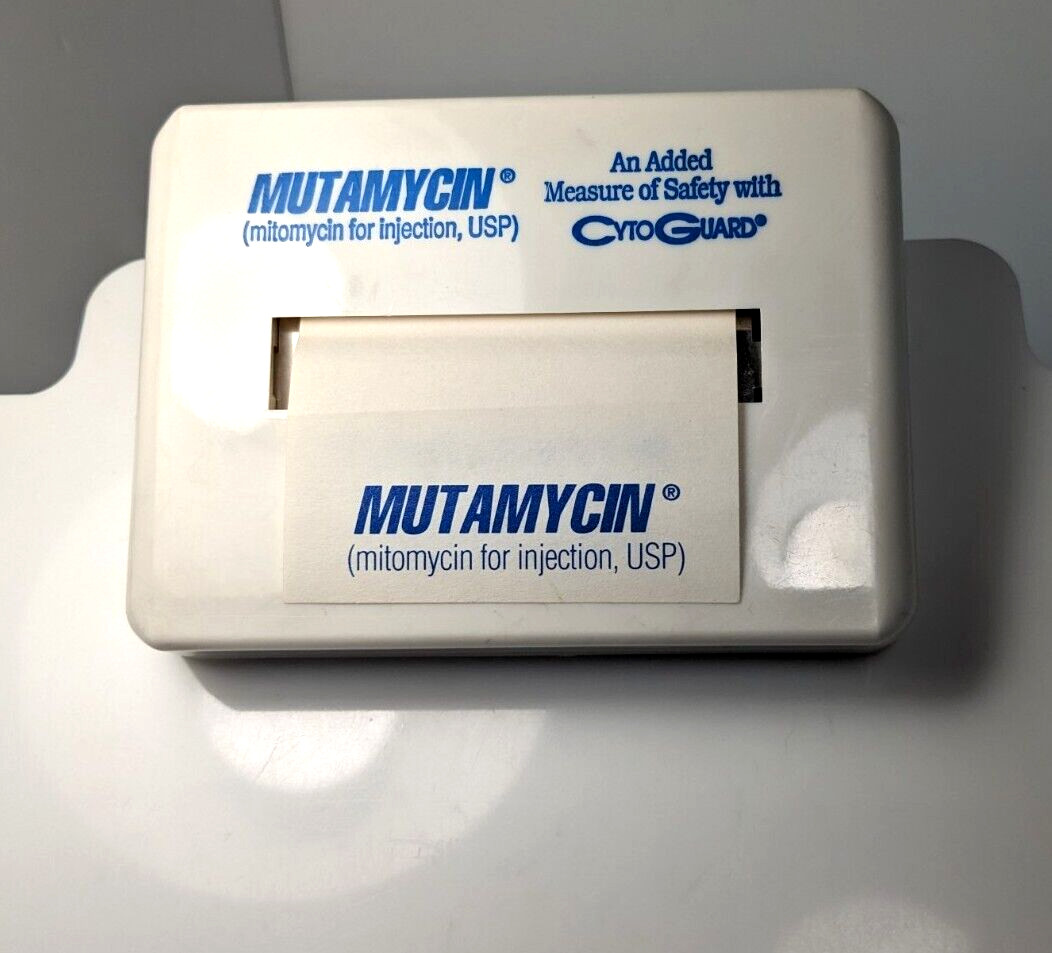 Pharmaceutical Drug Rep Clip Board Mutamycin Mitomycin Advertising Sticky Notes