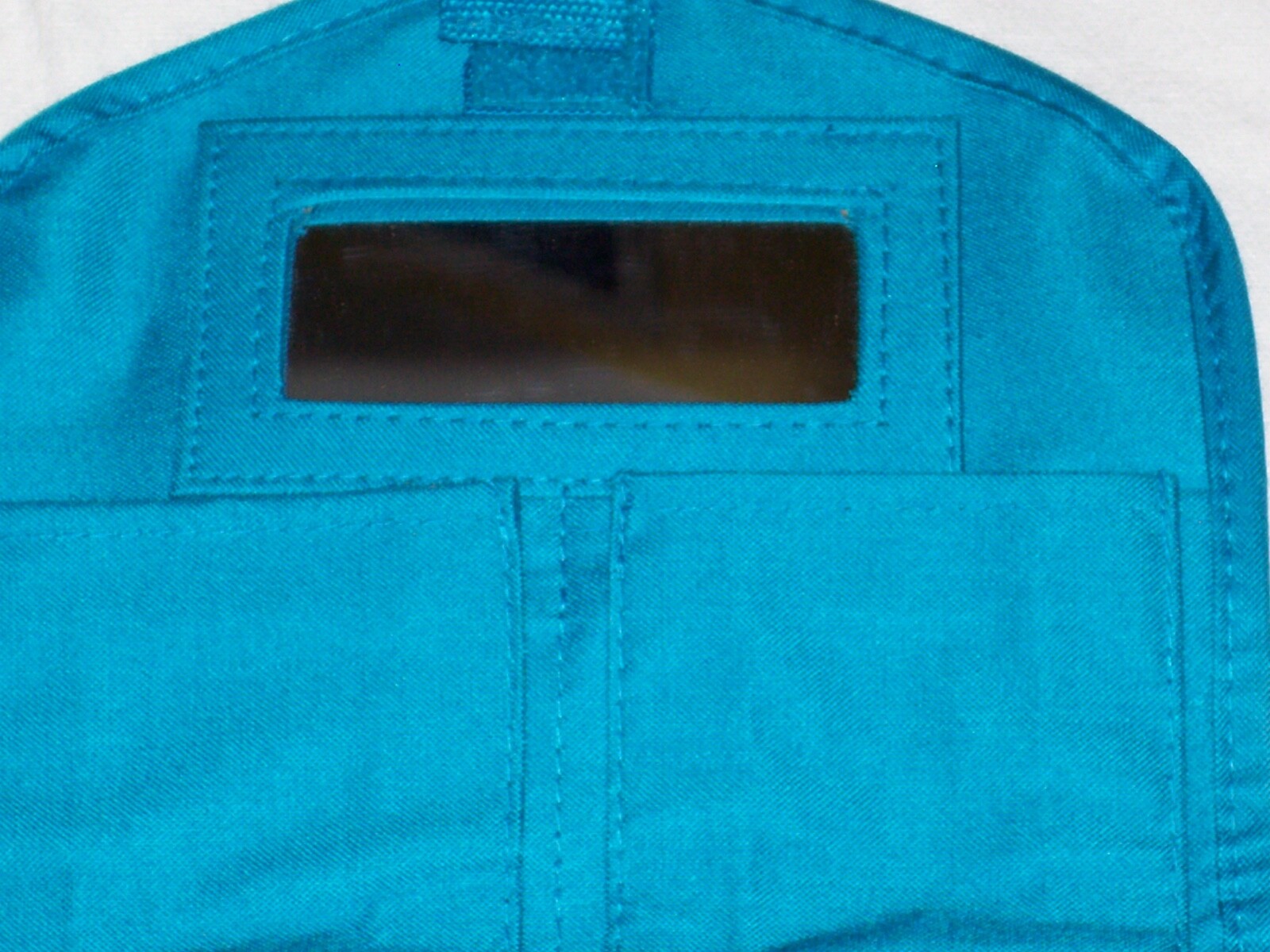 VINTAGE PFIZER DIFLUCAN PROMOTIONAL UTILITY BAG NOTE PAD-PEN CANVAS TEAL BLUE