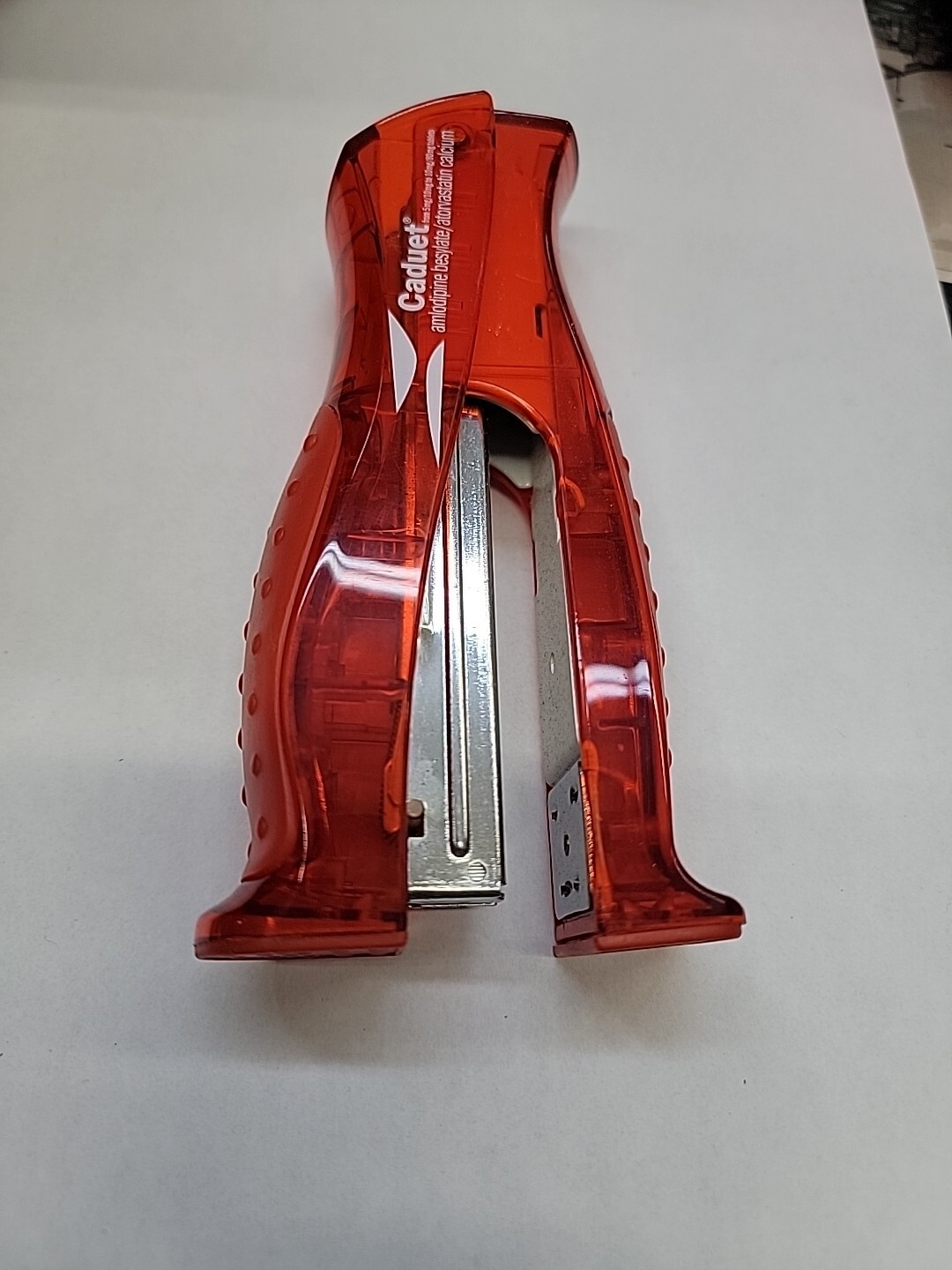 Drug Rep Stapler Caduet. Upright Or Flat. Sharp Color.quality Item. We Ship Quic
