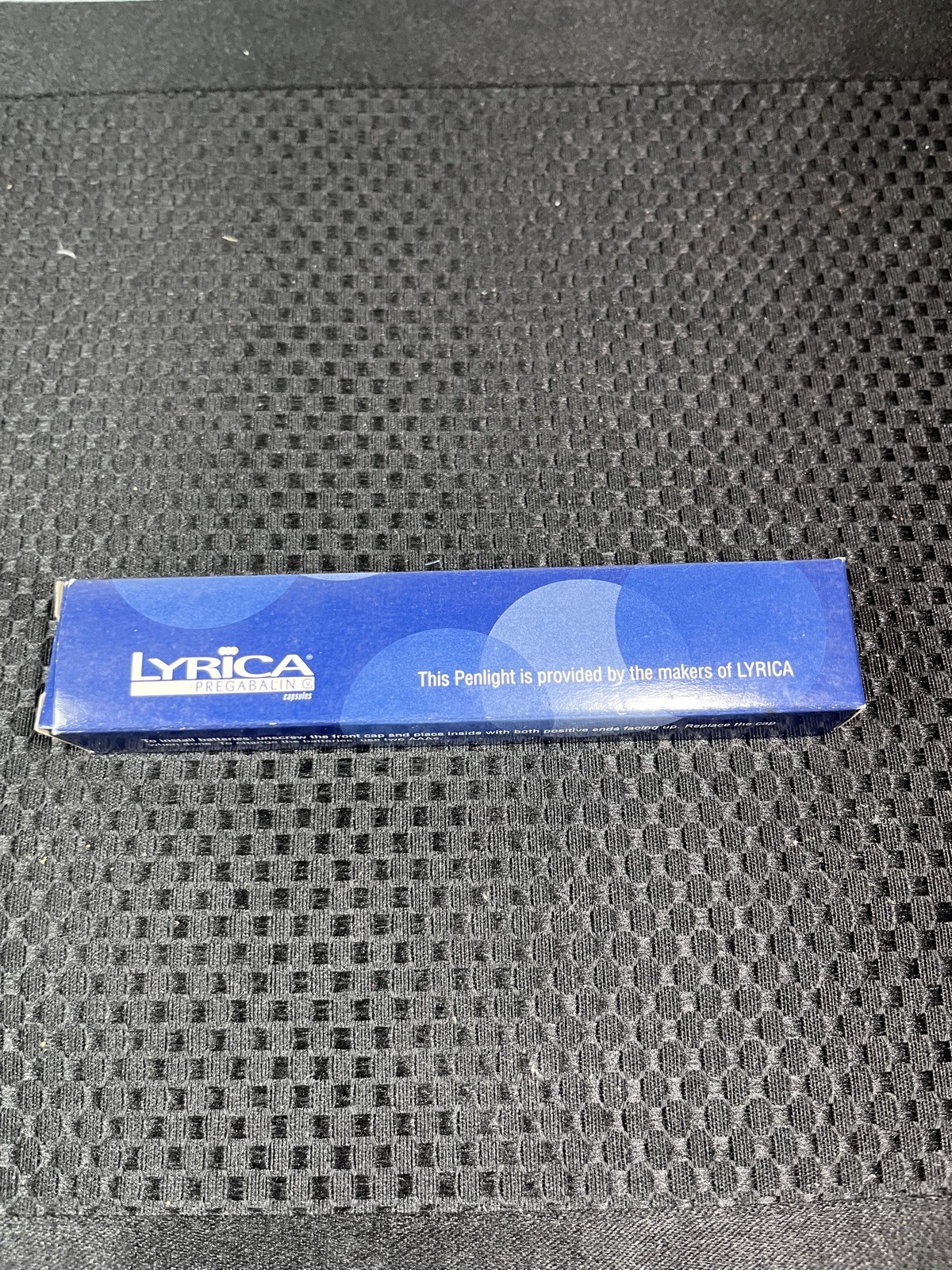 Pharmaceutical Drug Rep Pfizer Lyrica Metal Pen light New In Box