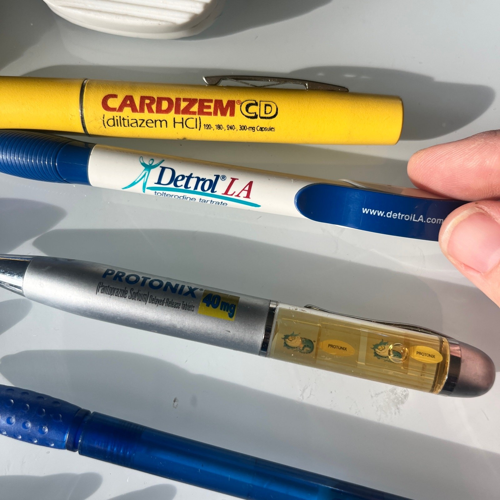 Large Lot Vintage Pharmaceutical Drug Rep Promotional Items Lot 90’s Cardizem