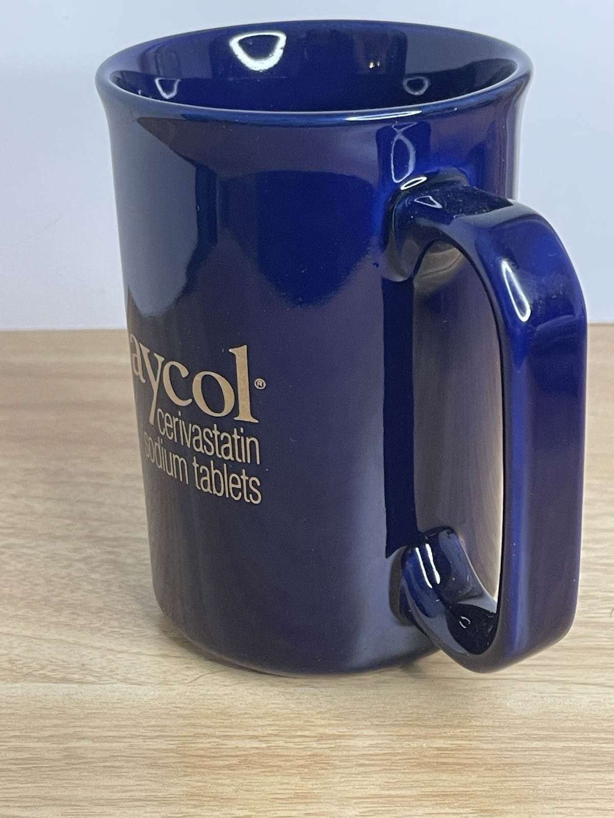 Baycol Cerivastatin Recalled Pharma Drug Rep Promo Mug Coffee Cup Rare