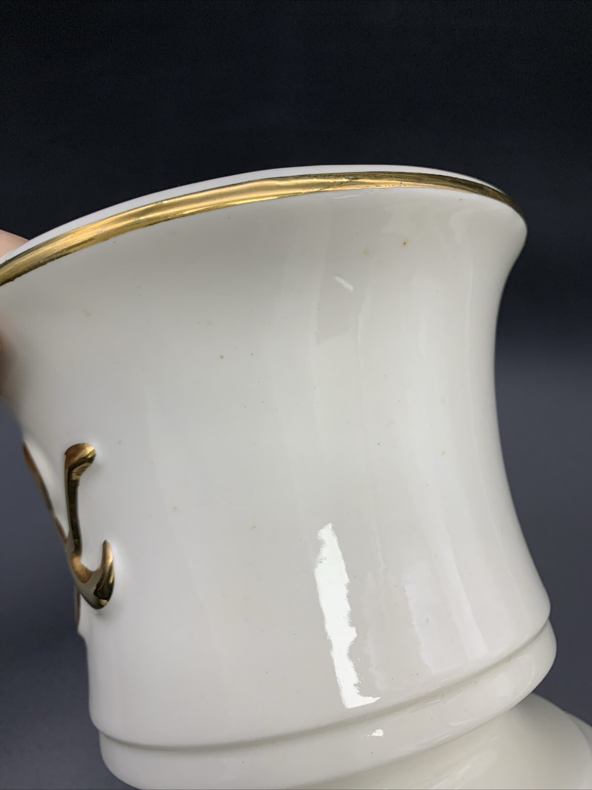 Vintage Blair Specialties Mortar and Pestle Apothecary Display Retro Gold Gilt
