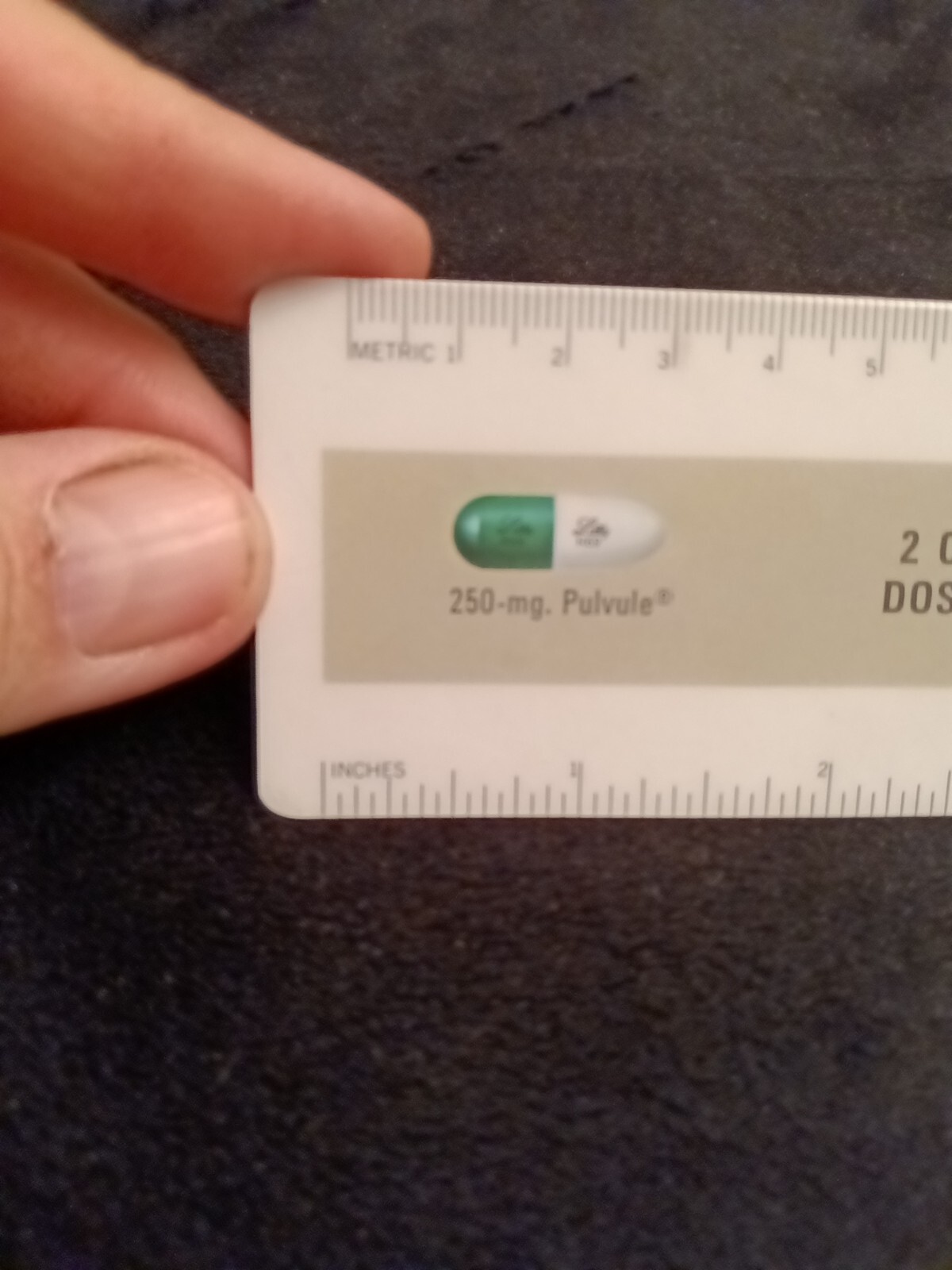 Vintage 1971 Drug Rep KEFLEX RULER Lilly Cephalexin Monohydrate RARE 12″ / 30cm