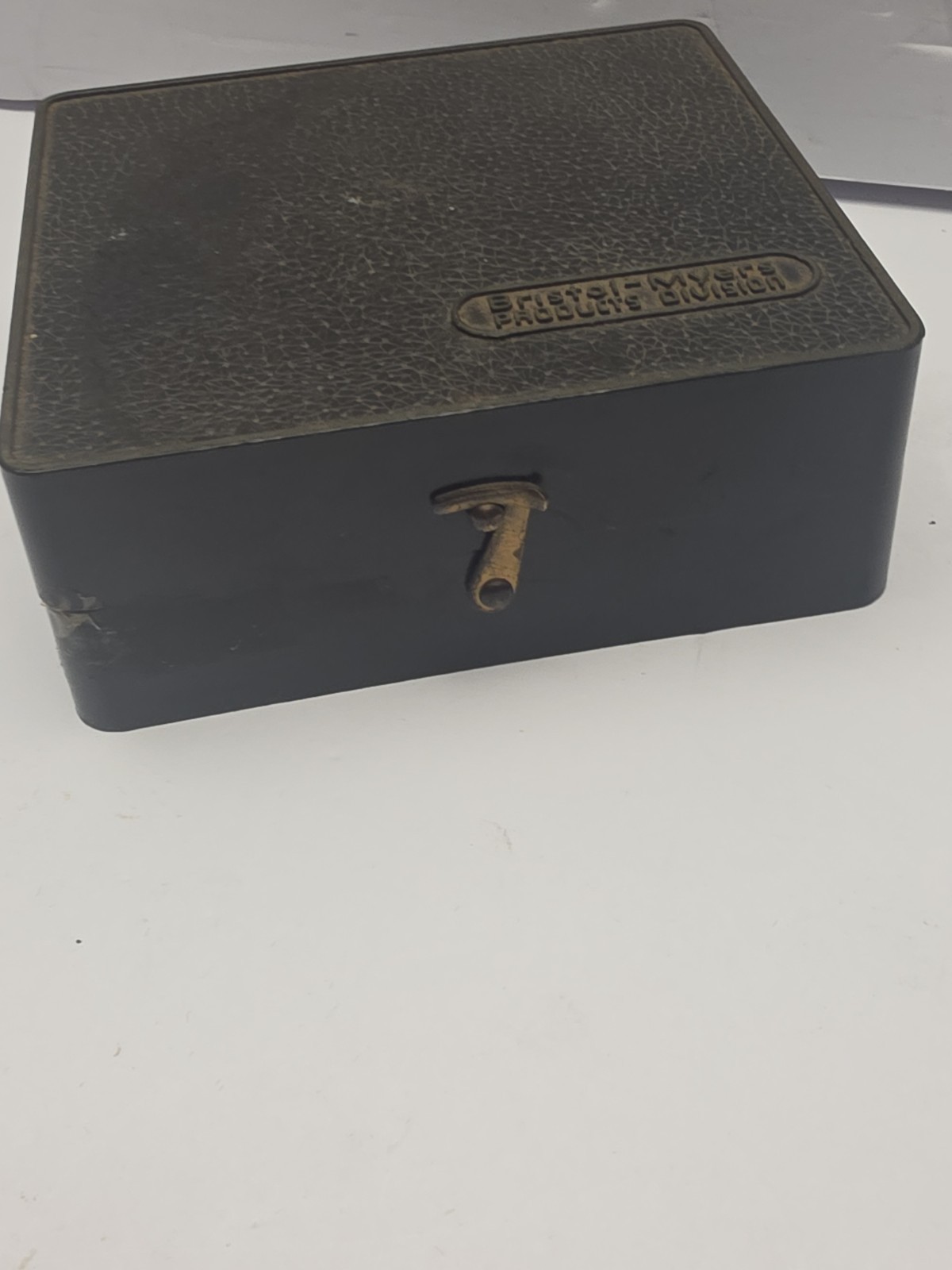 Vintage Bristol Myers Set of Pharmacutical Brass Weights in Original Box